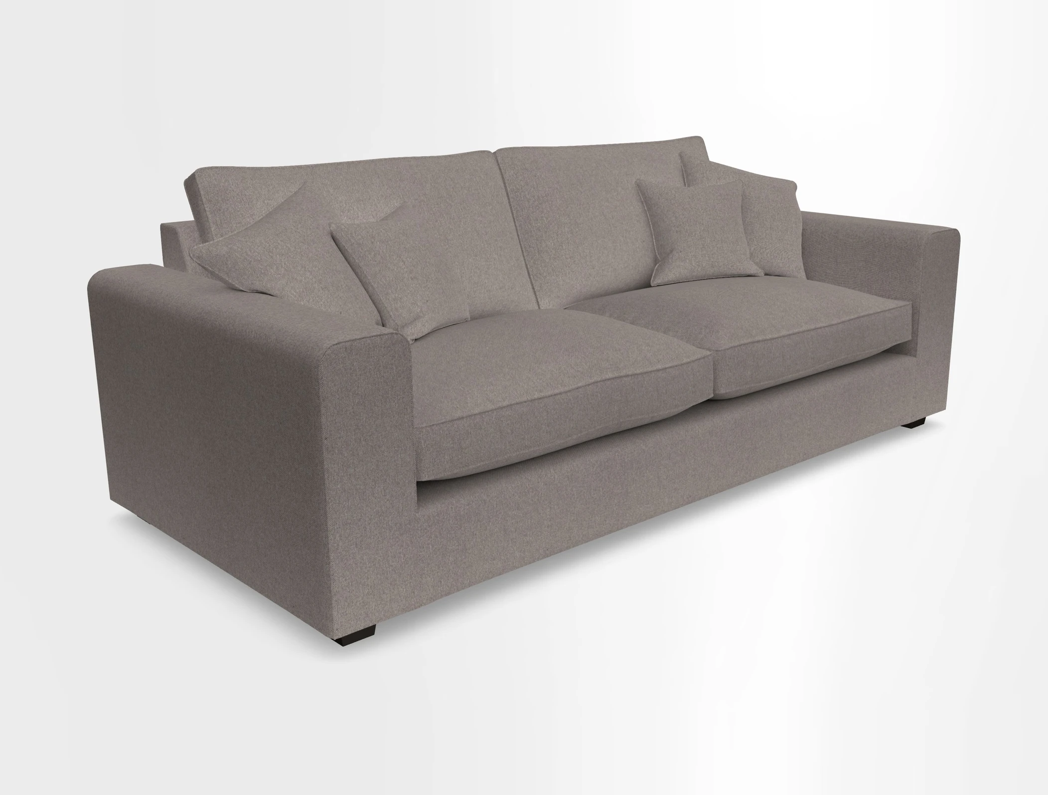 Saxmundham 4 Seater Sofa in Warwick Boucle Andes