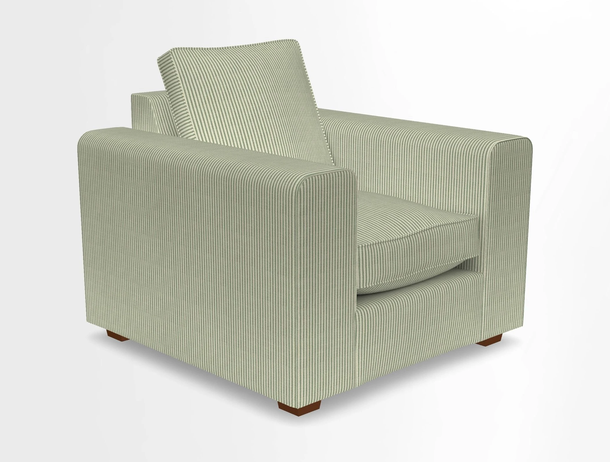 Saxmundham Chair in Two Tone Plain Biscuit