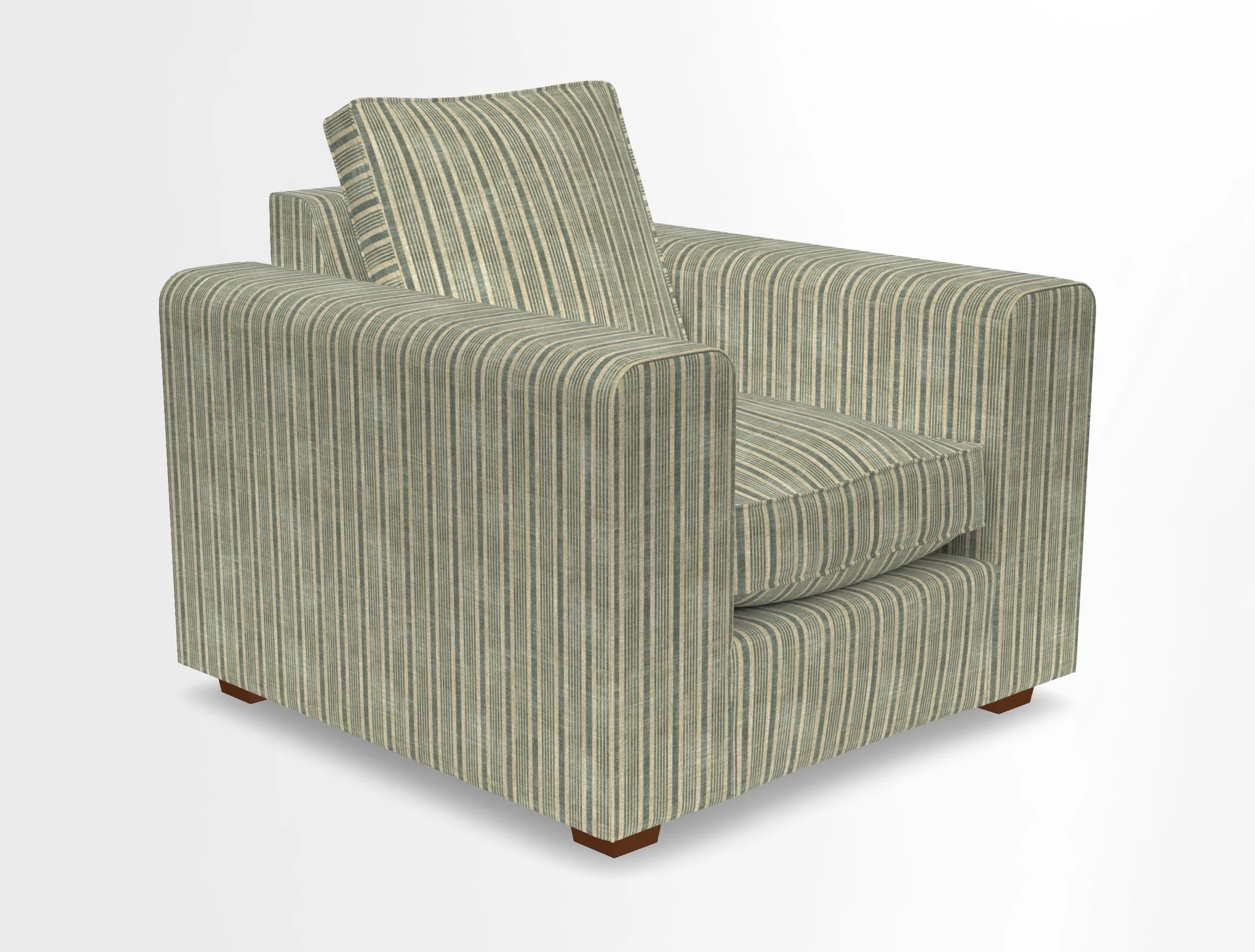 Saxmundham Chair in Two Tone Plain Biscuit