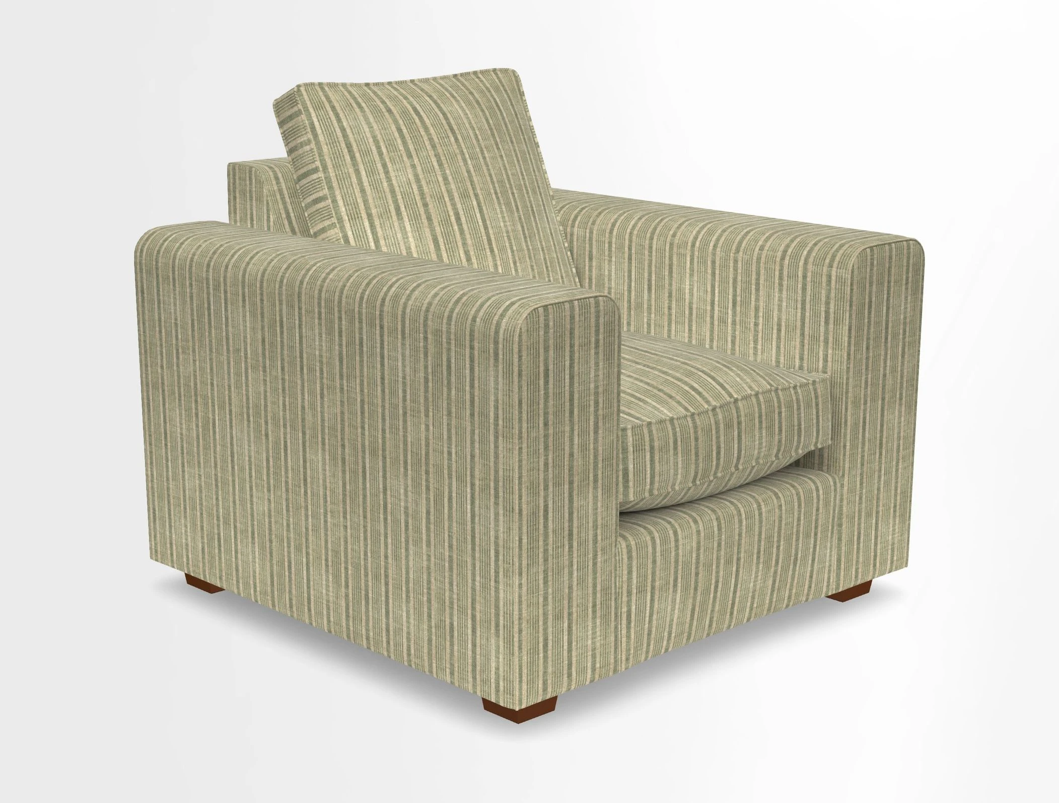 Saxmundham Chair in Two Tone Plain Biscuit