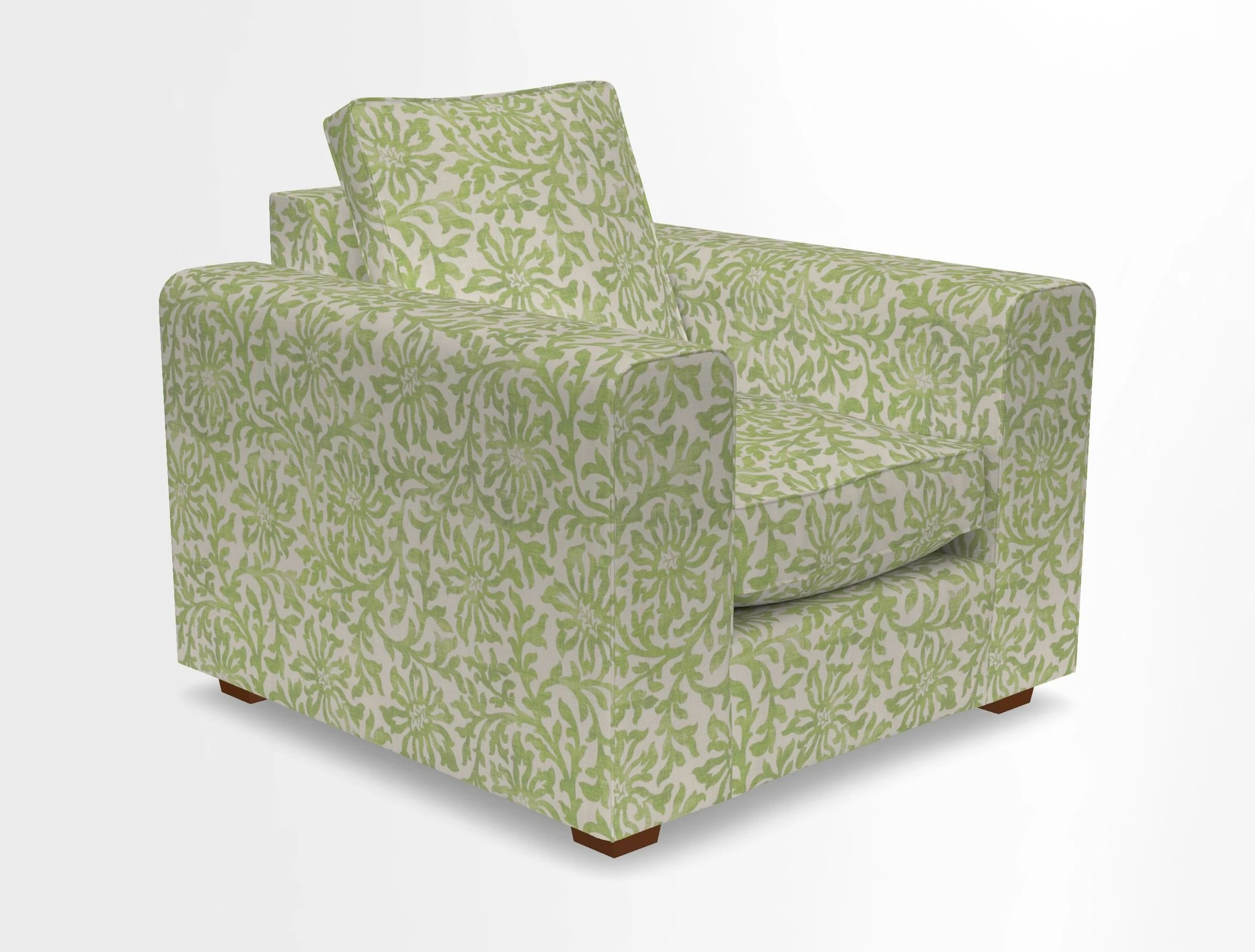 Saxmundham Chair in Two Tone Plain Biscuit