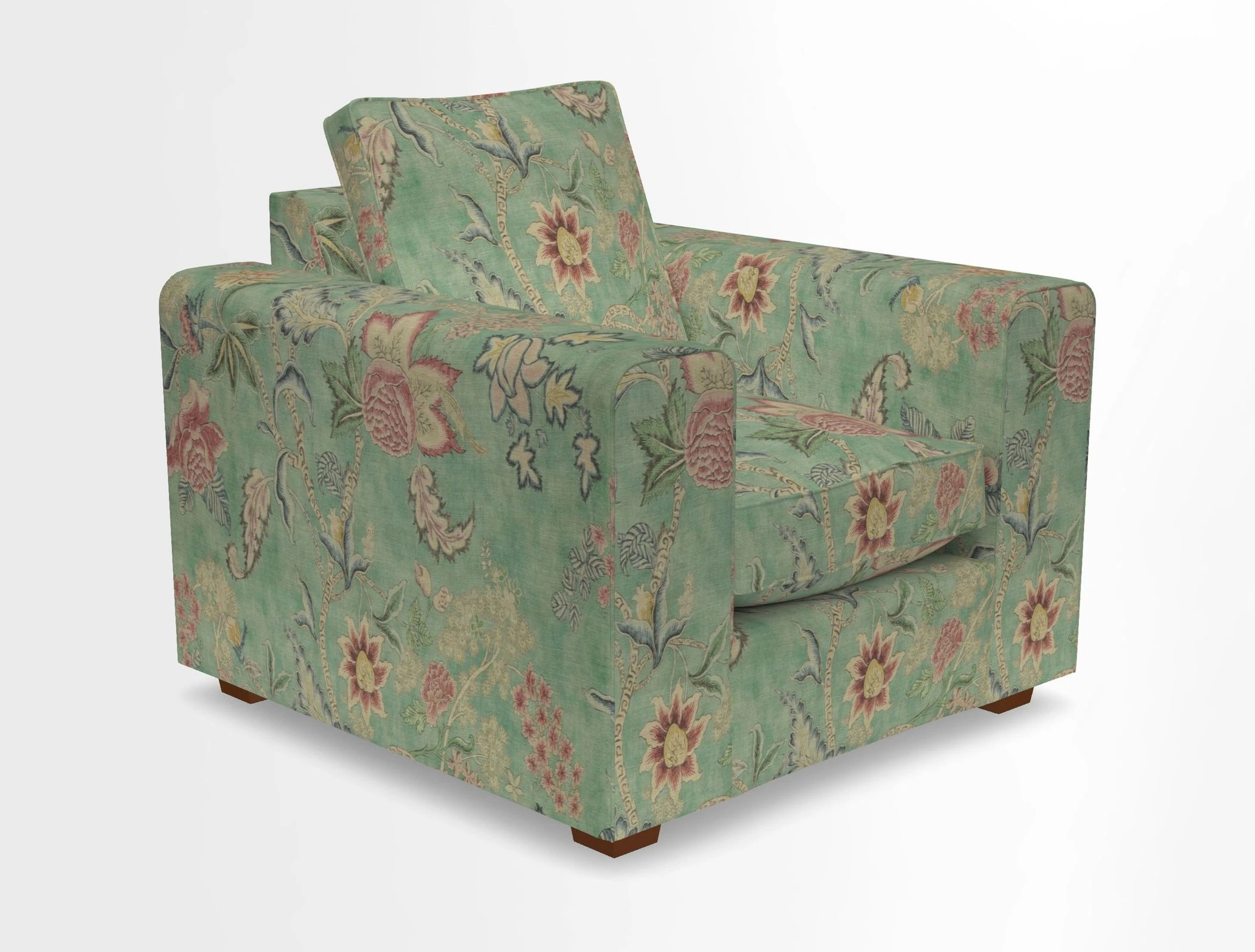Saxmundham Chair in Two Tone Plain Biscuit