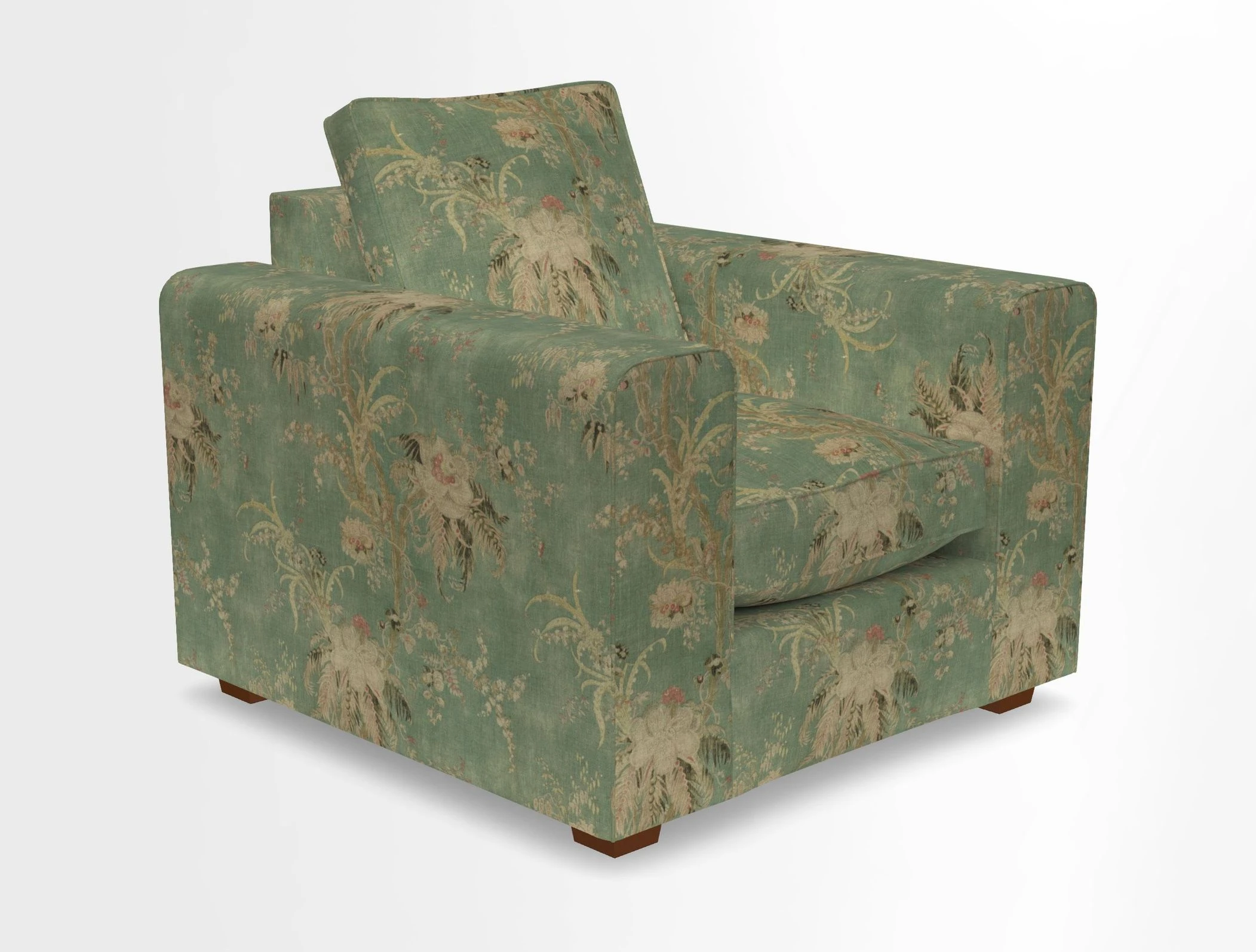 Saxmundham Chair in Two Tone Plain Biscuit