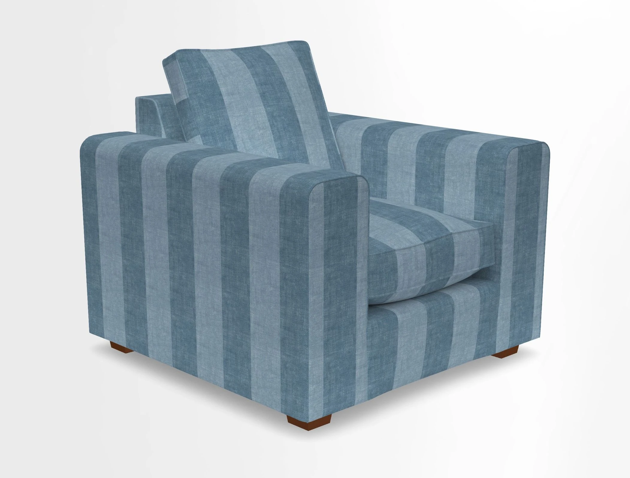 Saxmundham Chair in Two Tone Plain Biscuit