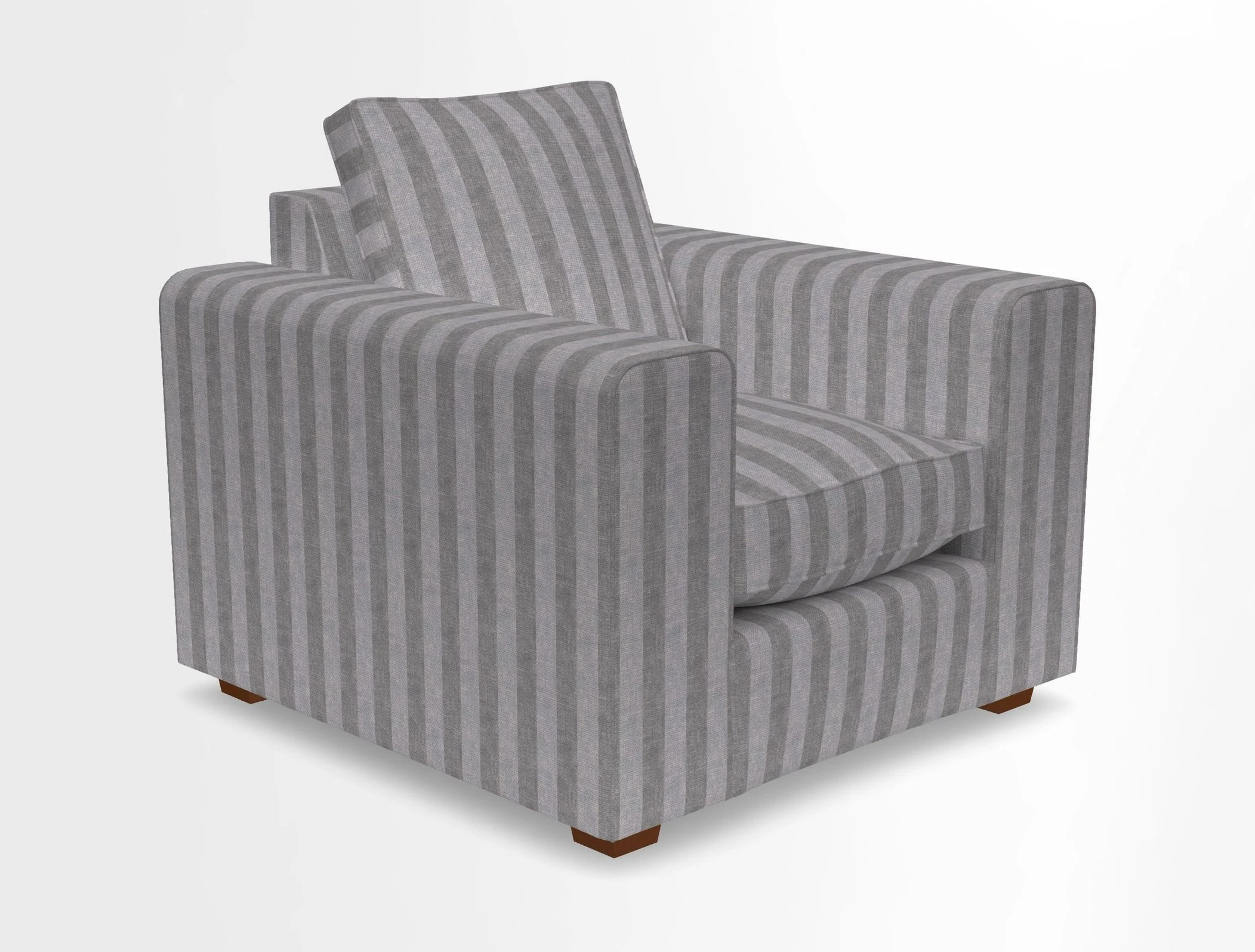 Saxmundham Chair in Two Tone Plain Biscuit