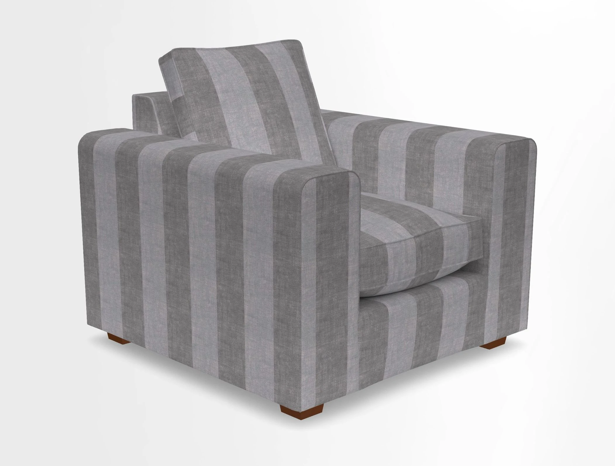 Saxmundham Chair in Two Tone Plain Biscuit