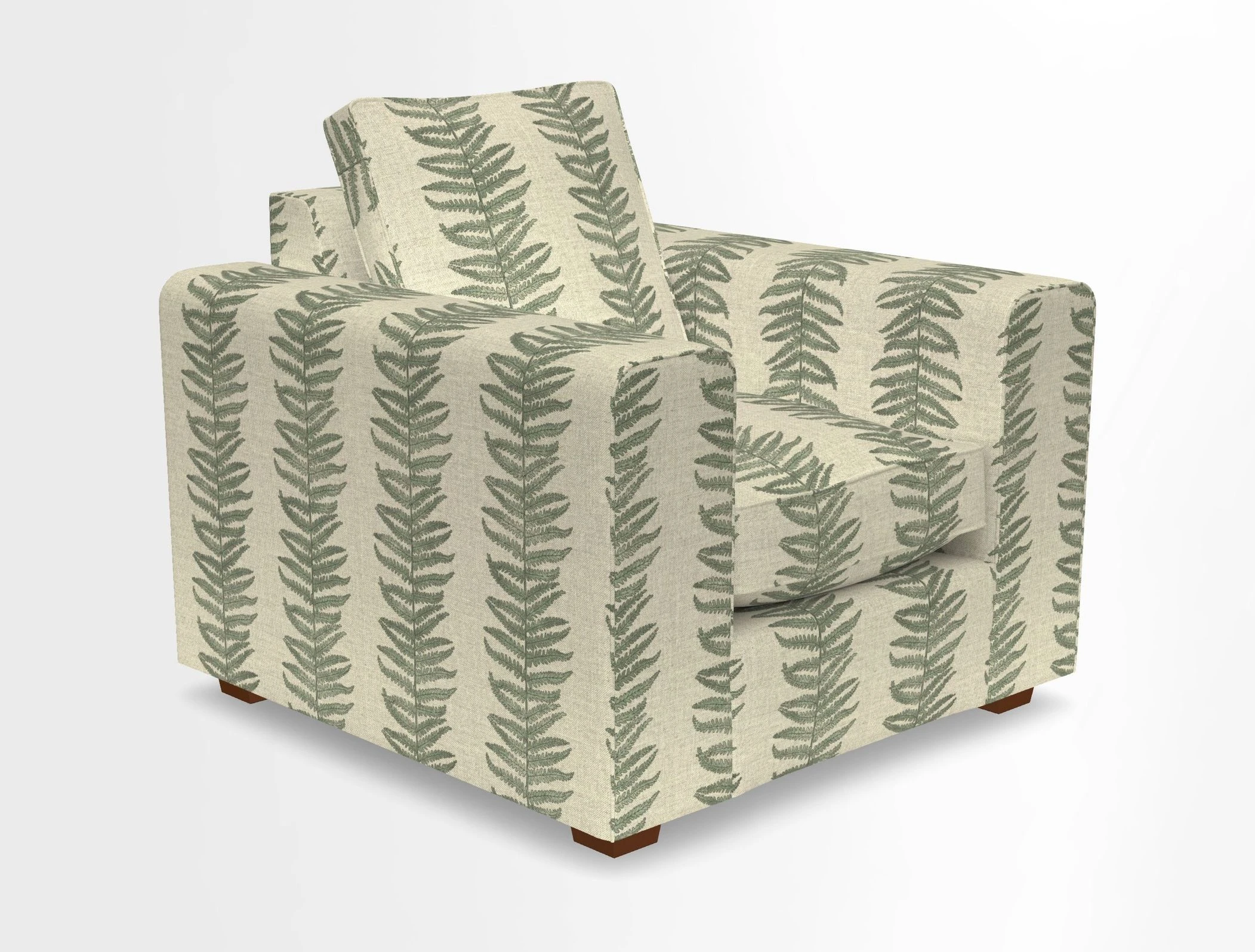Saxmundham Chair in Two Tone Plain Biscuit