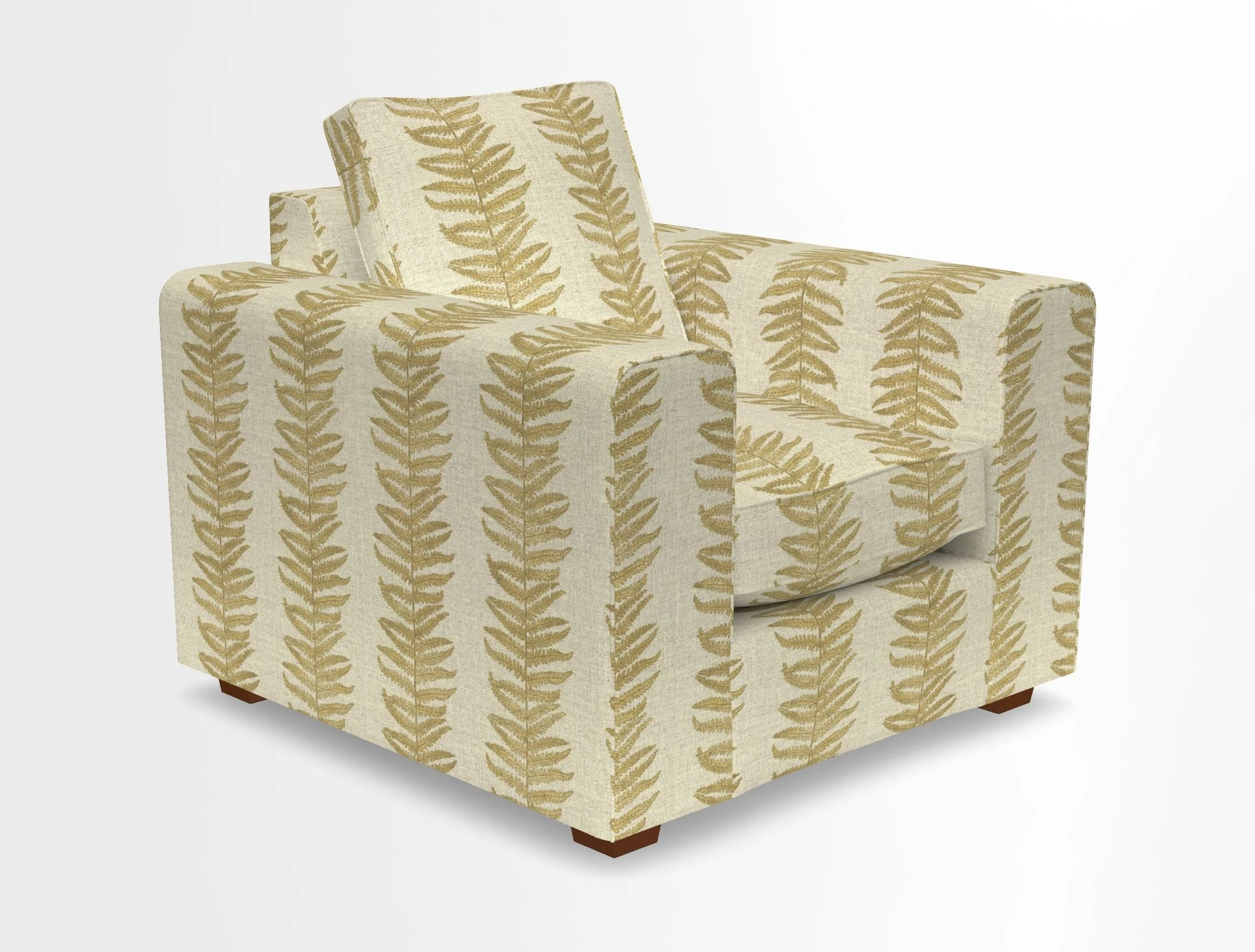 Saxmundham Chair in Two Tone Plain Biscuit