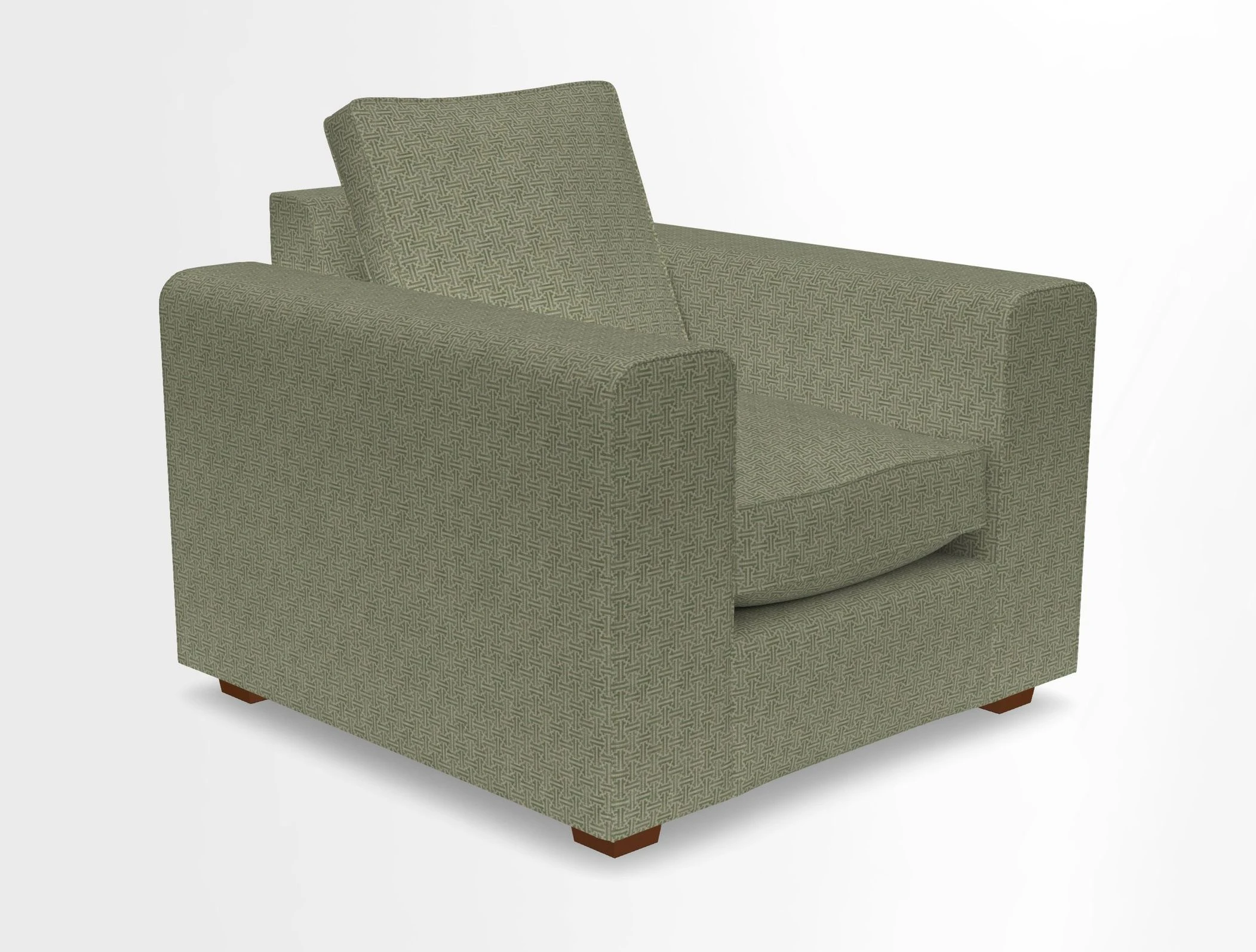 Saxmundham Chair in Two Tone Plain Biscuit