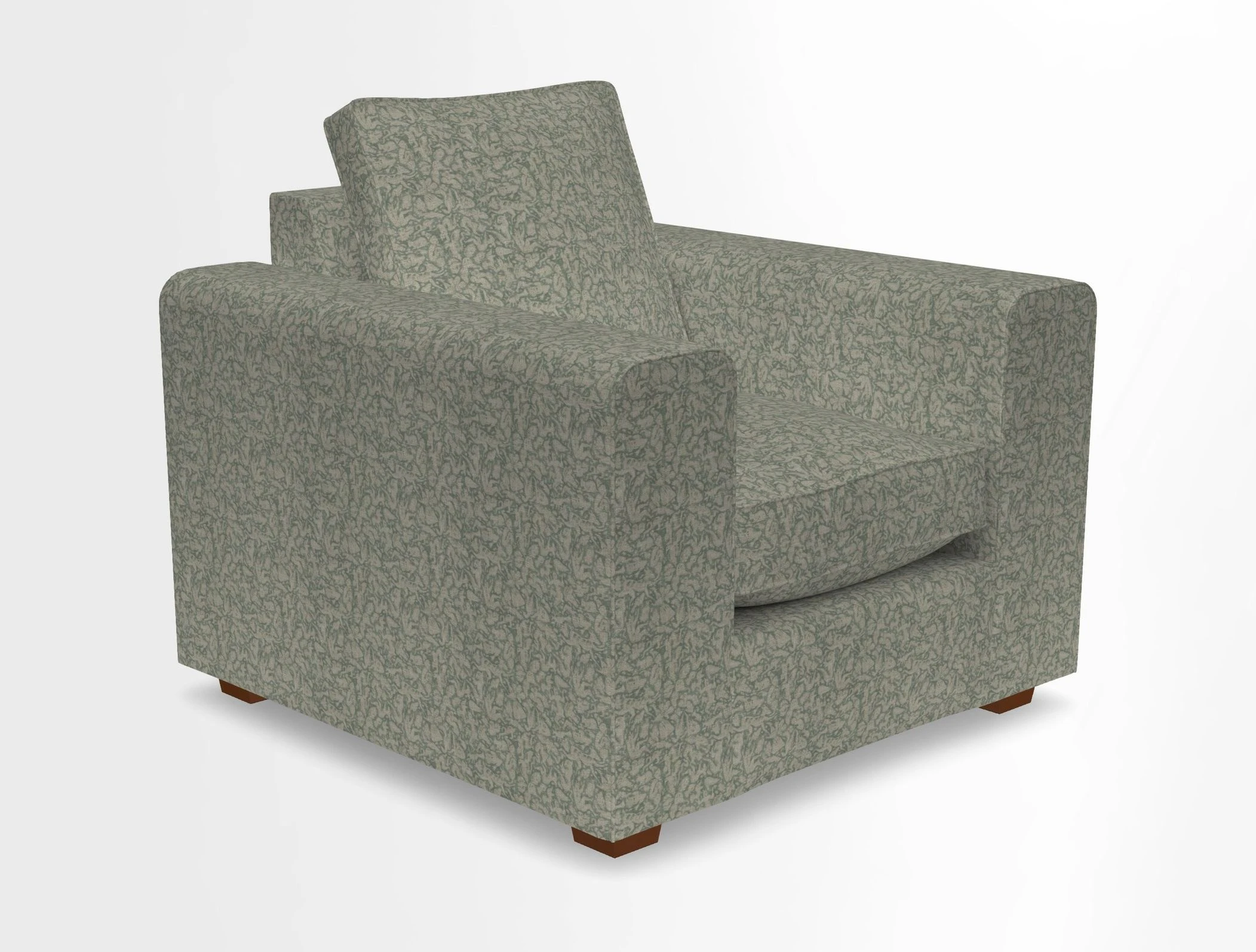 Saxmundham Chair in Two Tone Plain Biscuit