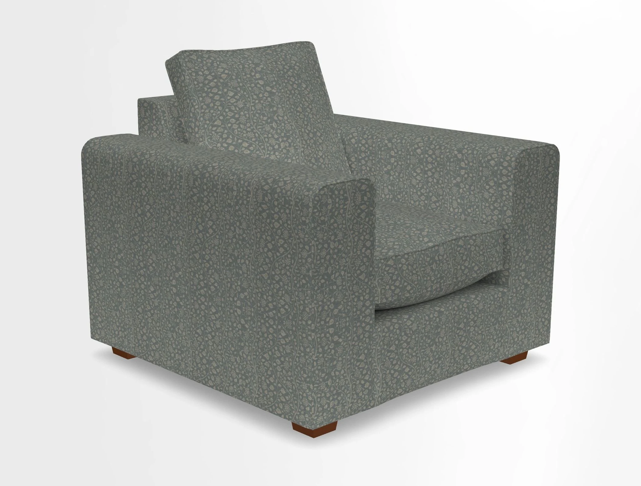 Saxmundham Chair in Two Tone Plain Biscuit