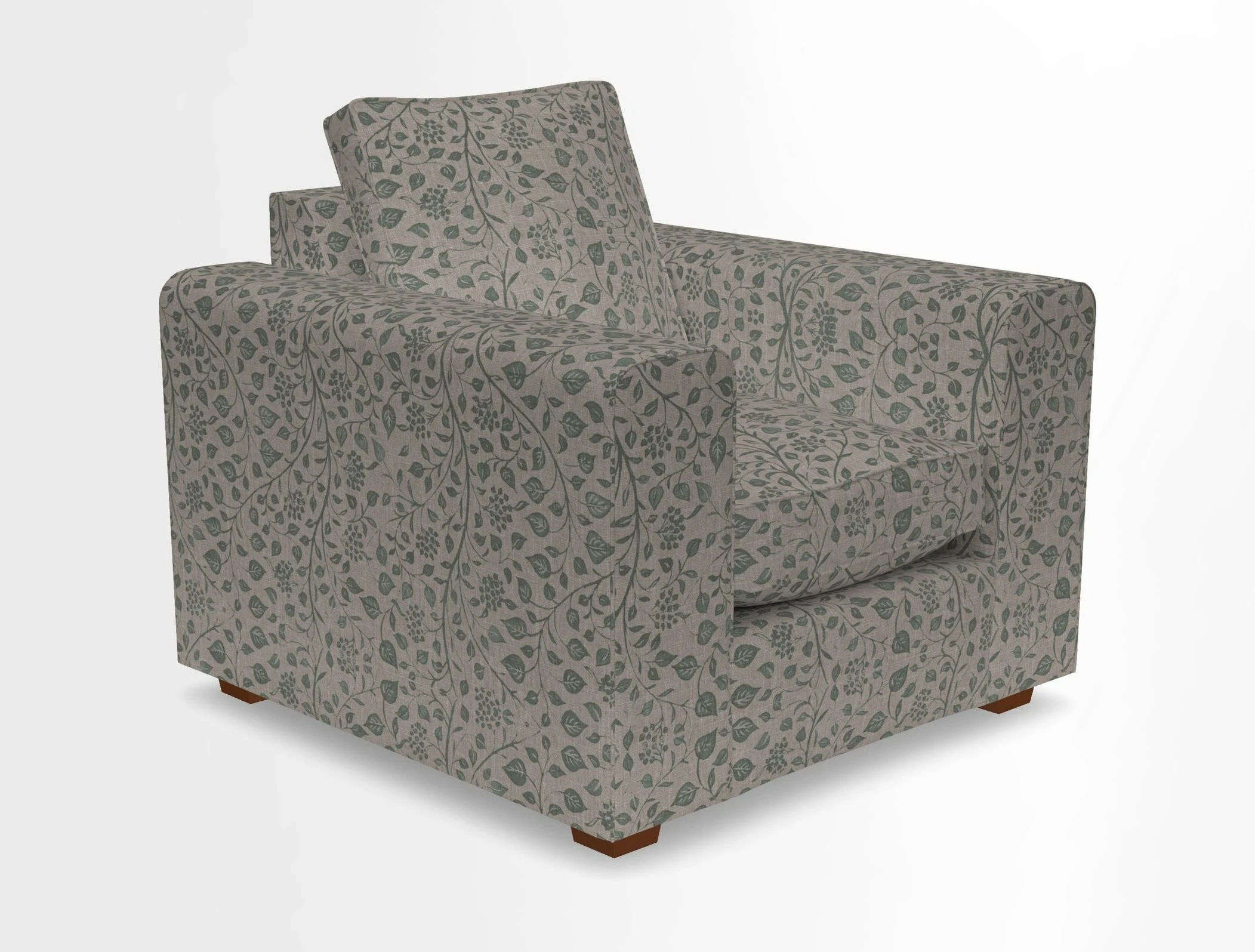Saxmundham Chair in Two Tone Plain Biscuit