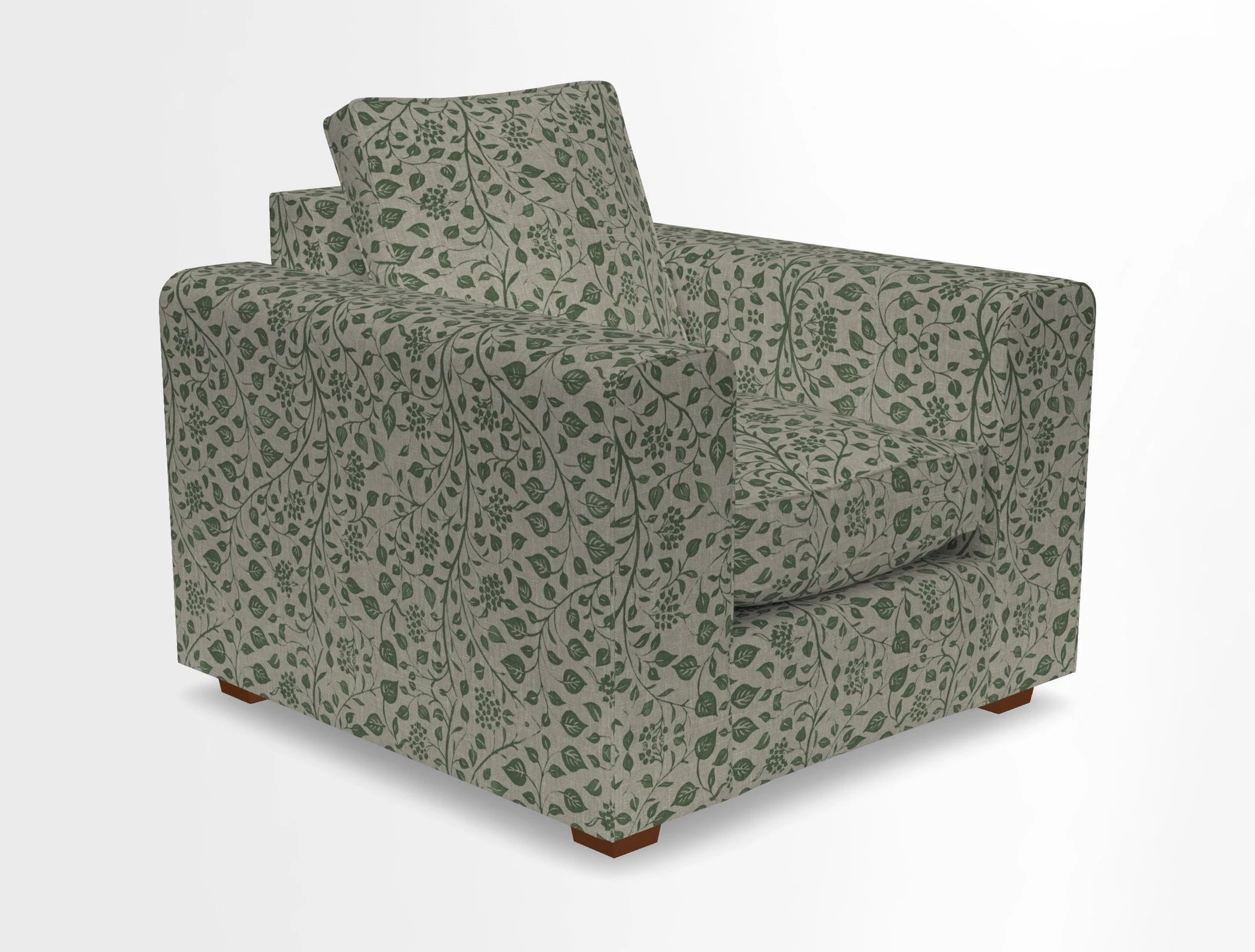 Saxmundham Chair in Two Tone Plain Biscuit