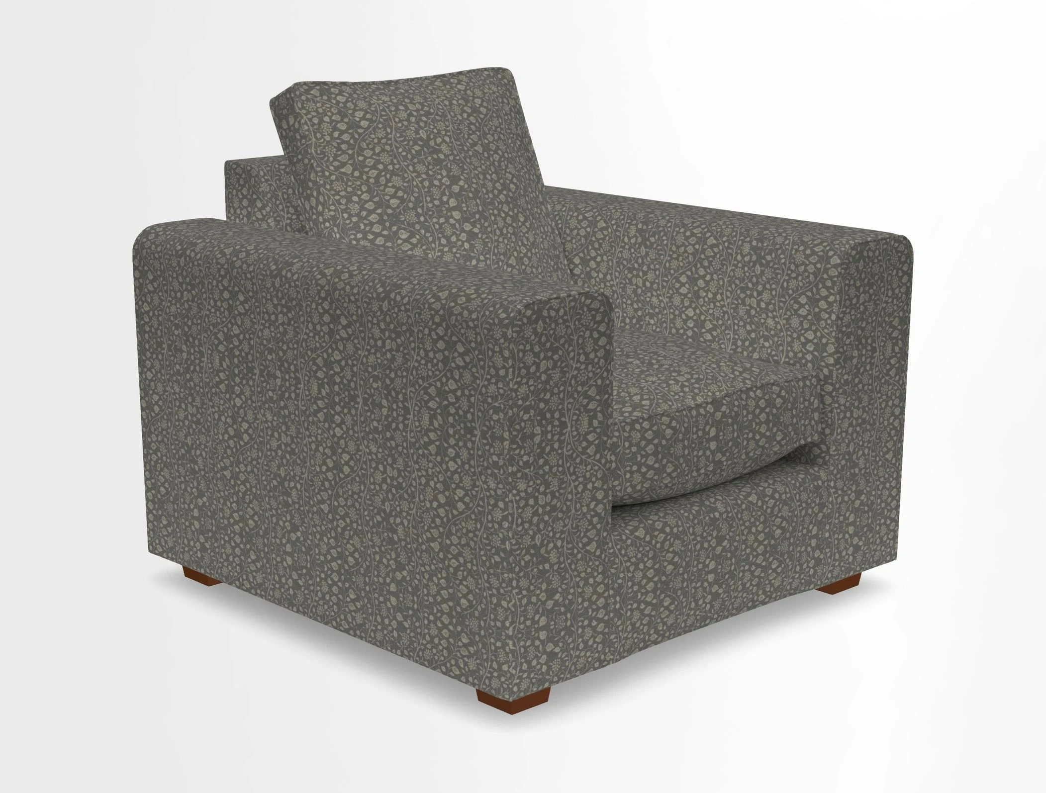 Saxmundham Chair in Two Tone Plain Biscuit