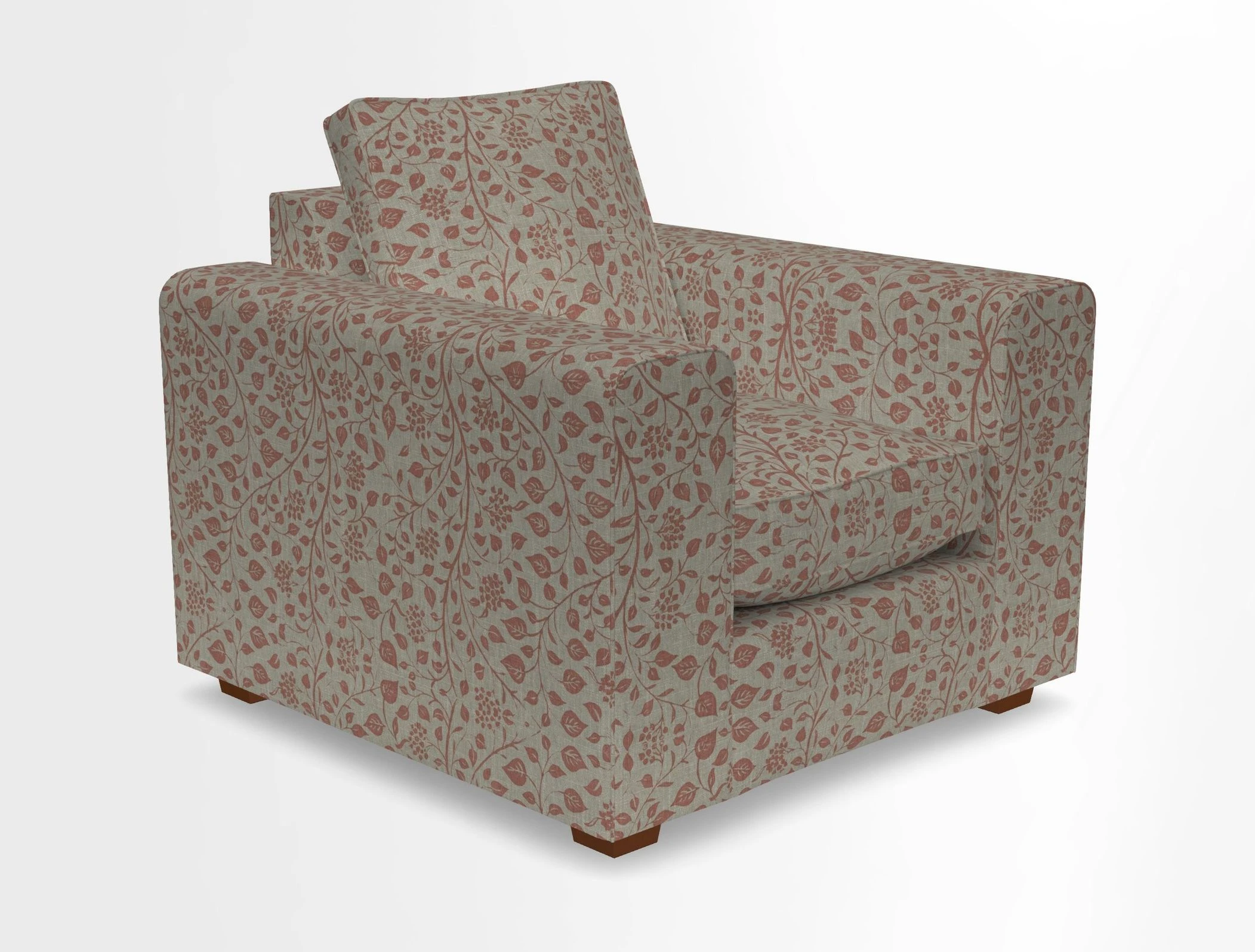 Saxmundham Chair in Two Tone Plain Biscuit