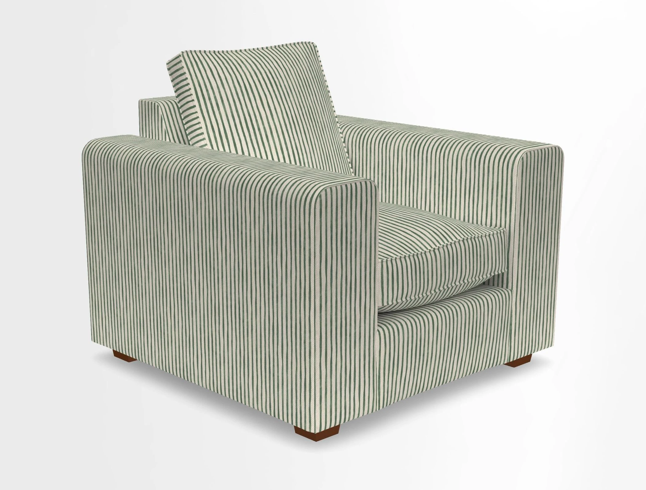 Saxmundham Chair in Two Tone Plain Biscuit