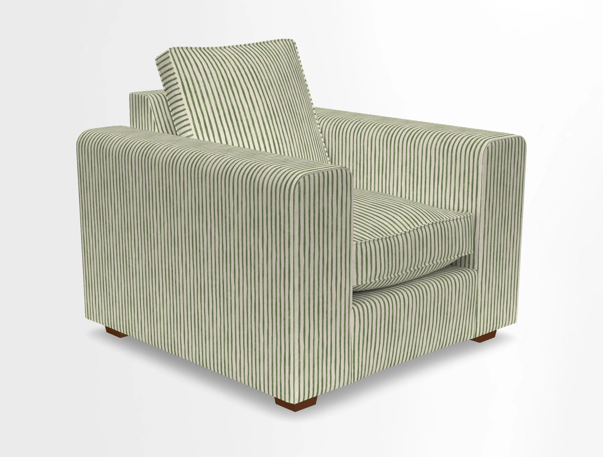 Saxmundham Chair in Two Tone Plain Biscuit