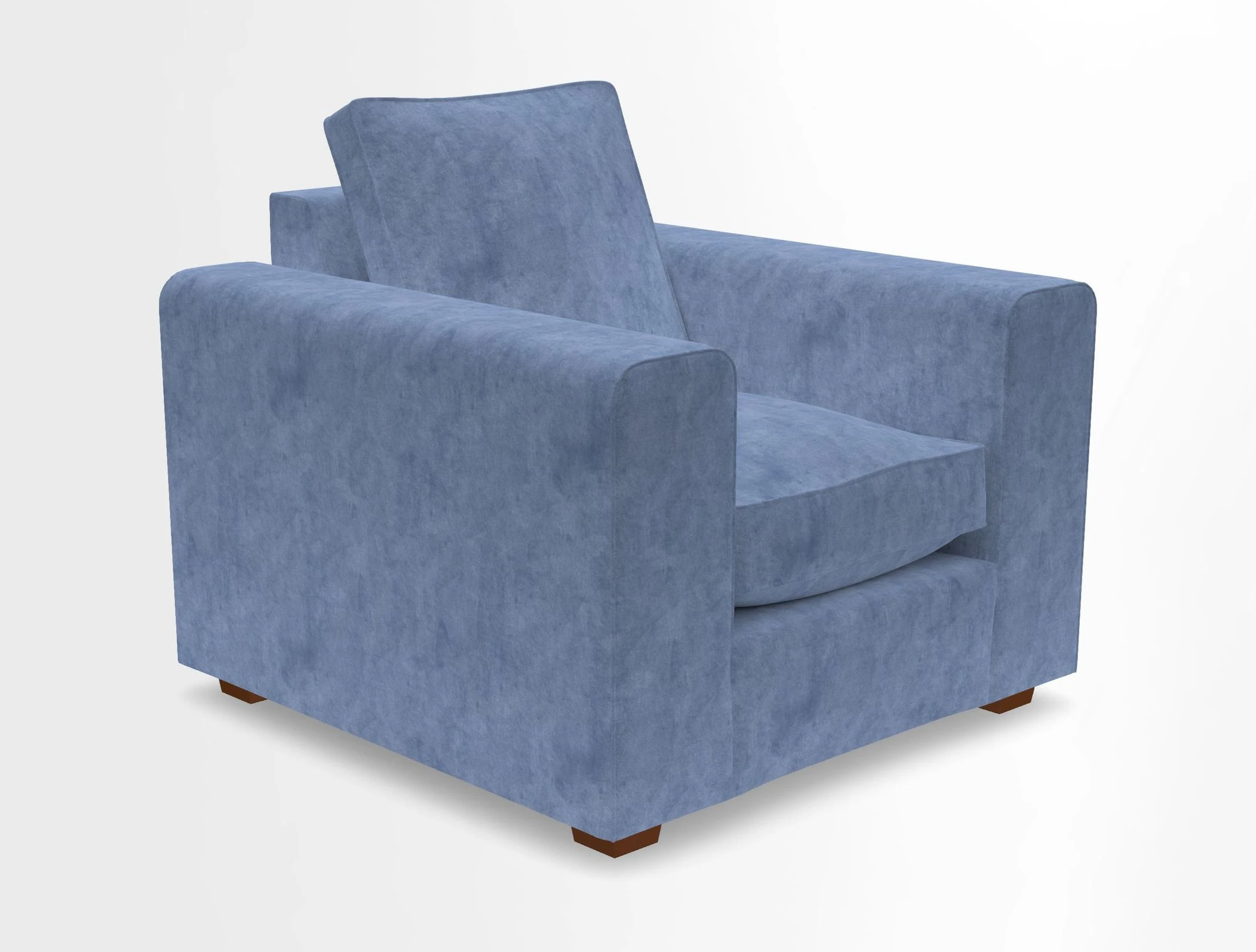 Saxmundham Chair in Two Tone Plain Biscuit