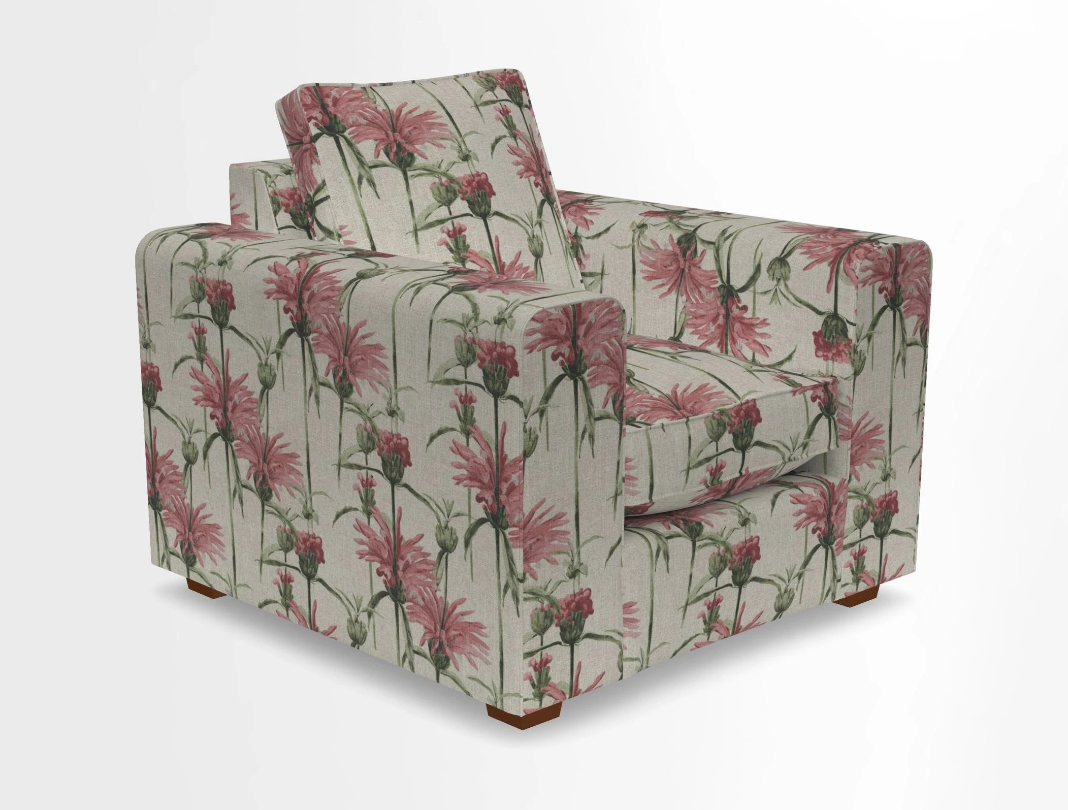 Saxmundham Chair in Two Tone Plain Biscuit