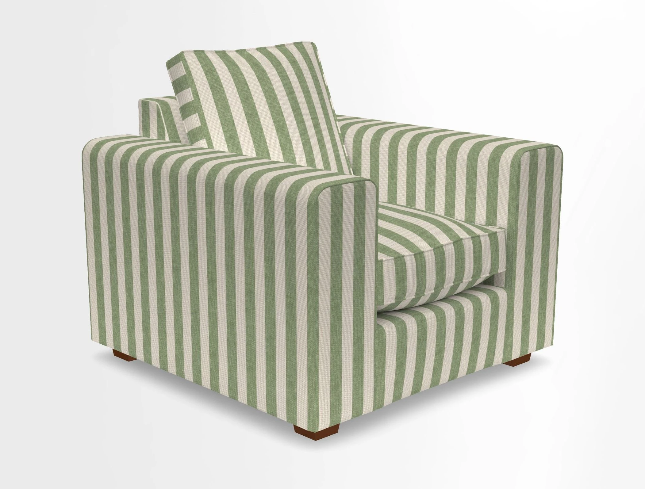 Saxmundham Chair in Two Tone Plain Biscuit