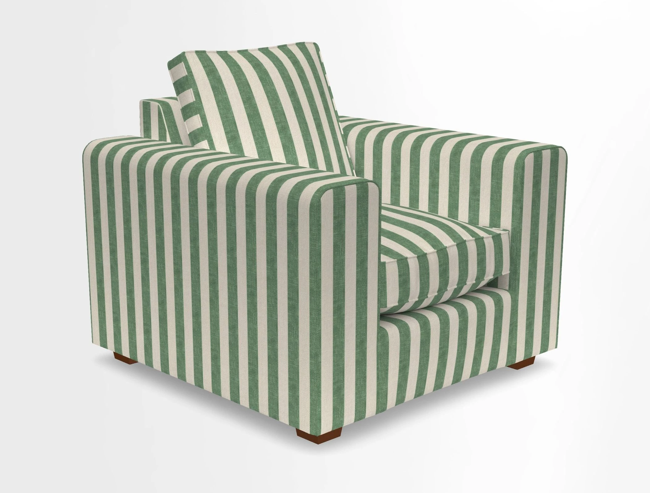Saxmundham Chair in Two Tone Plain Biscuit