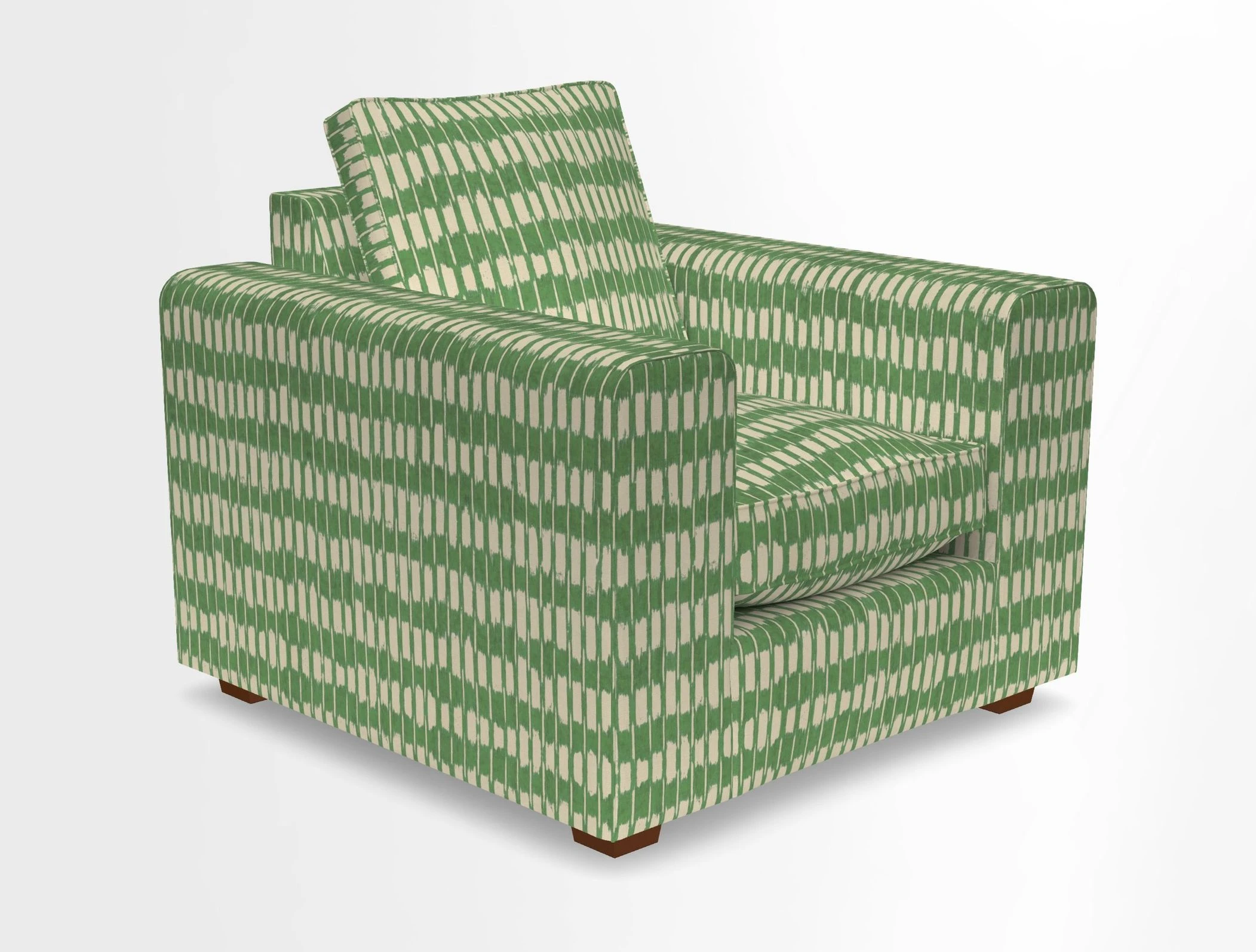 Saxmundham Chair in Two Tone Plain Biscuit