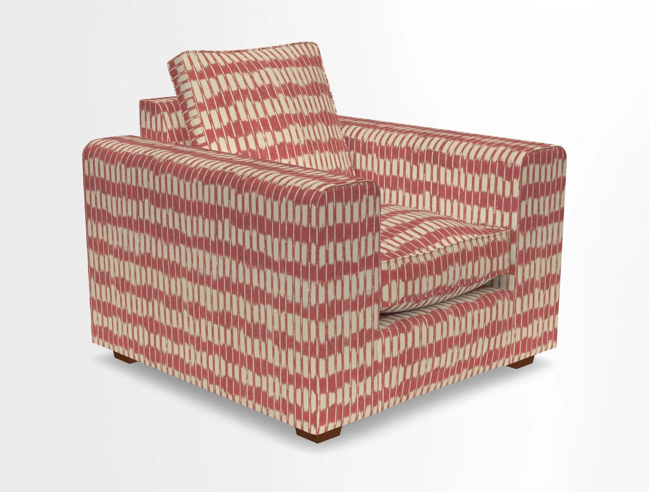 Saxmundham Chair in Two Tone Plain Biscuit