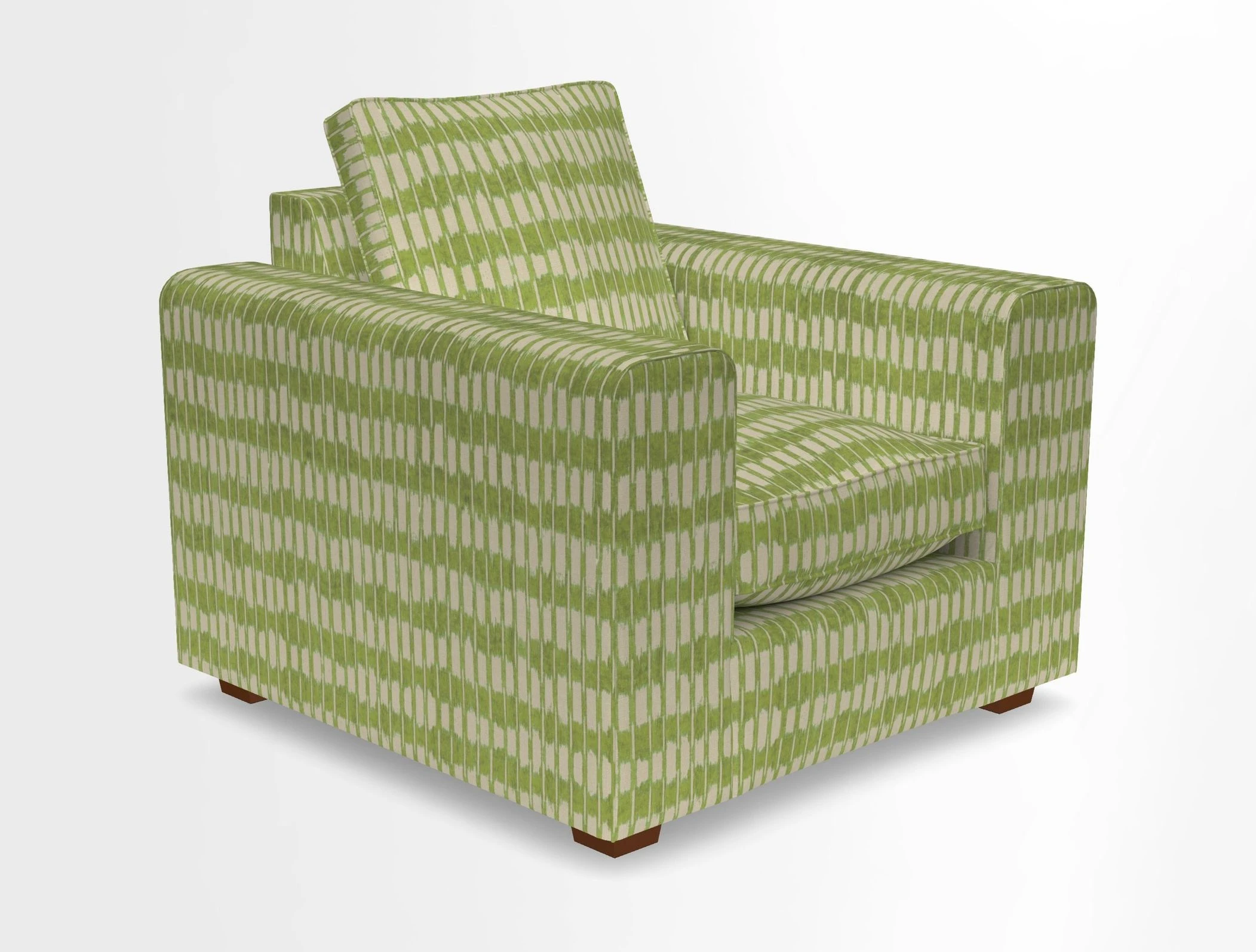 Saxmundham Chair in Two Tone Plain Biscuit