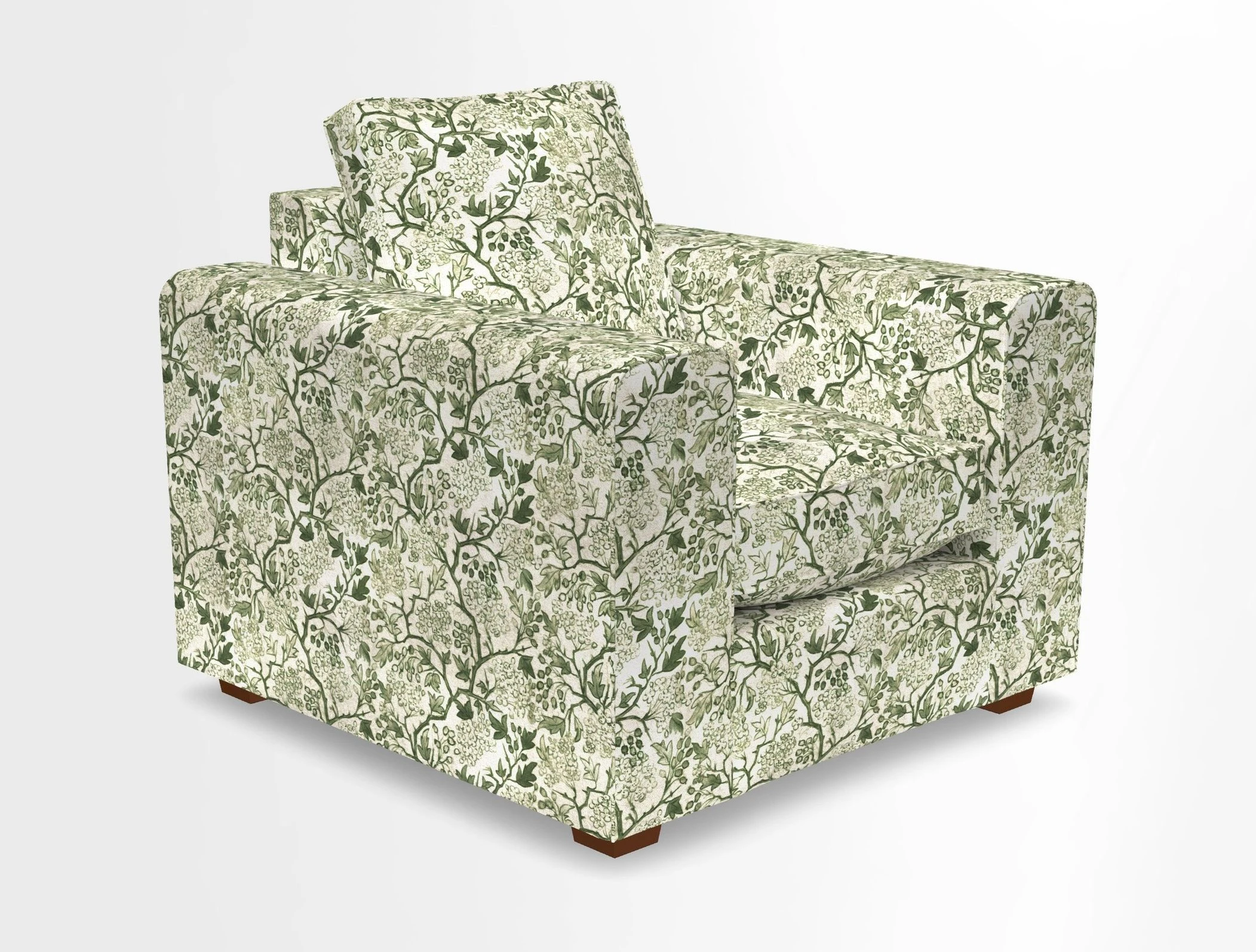 Saxmundham Chair in Two Tone Plain Biscuit