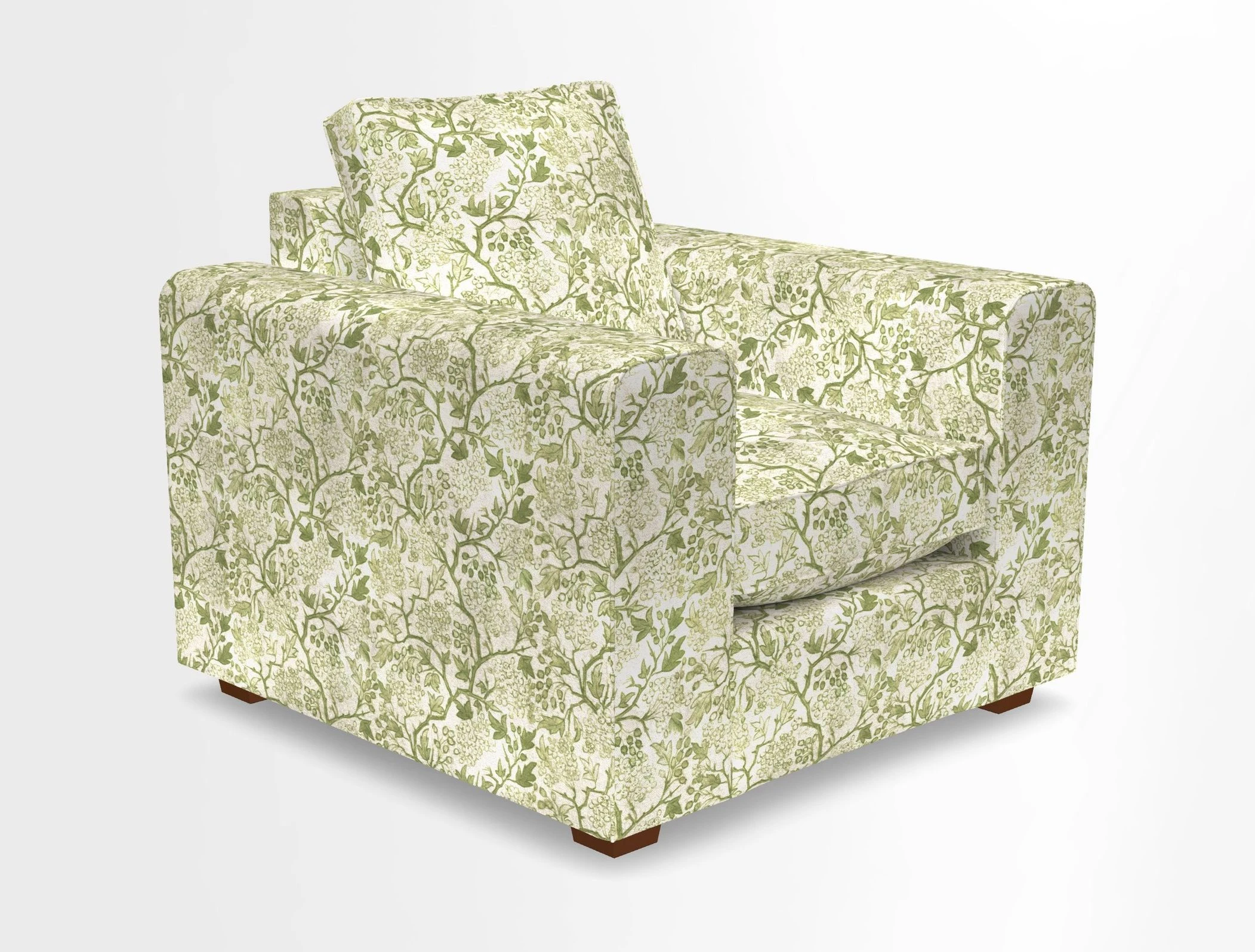 Saxmundham Chair in Two Tone Plain Biscuit