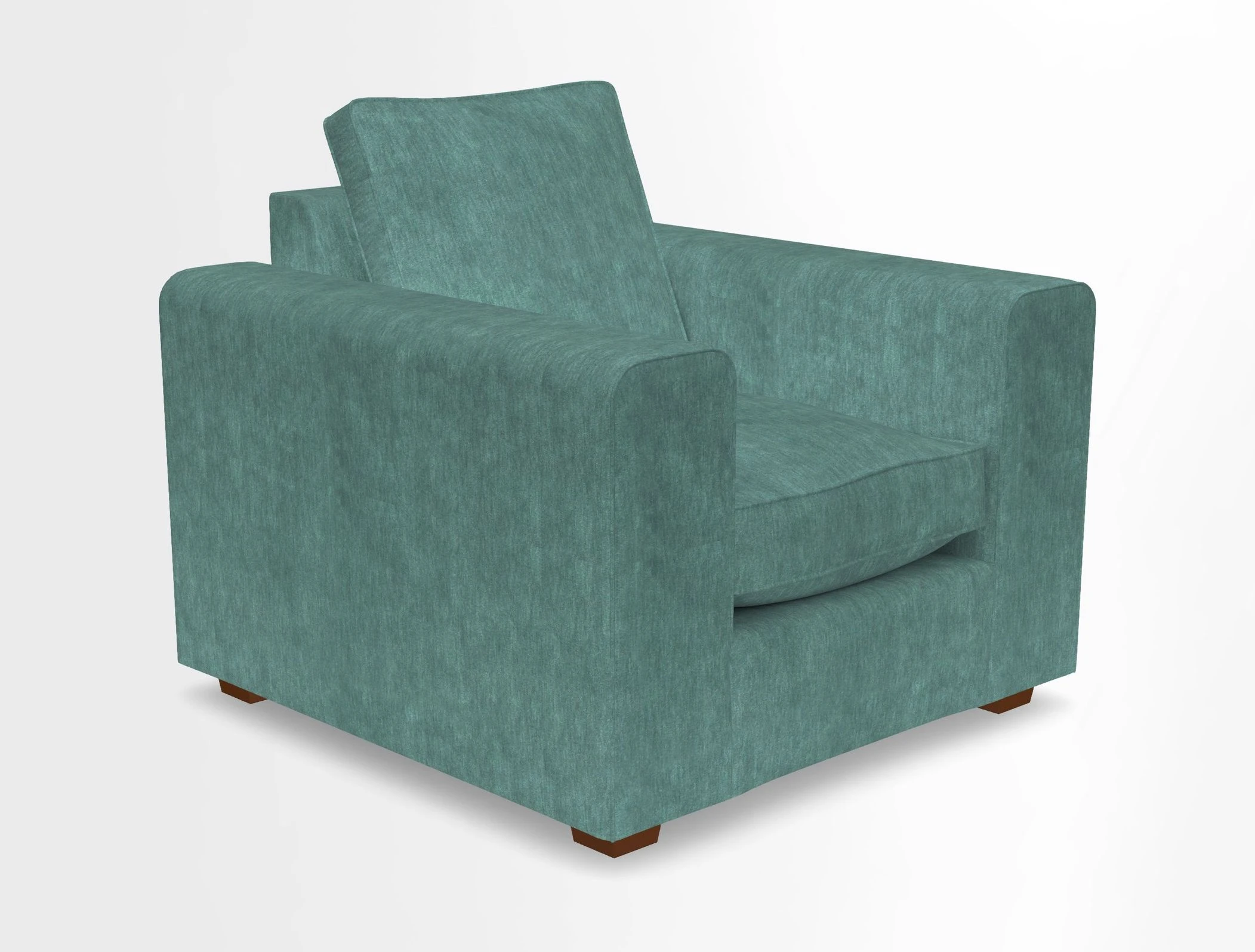 Saxmundham Chair in Two Tone Plain Biscuit