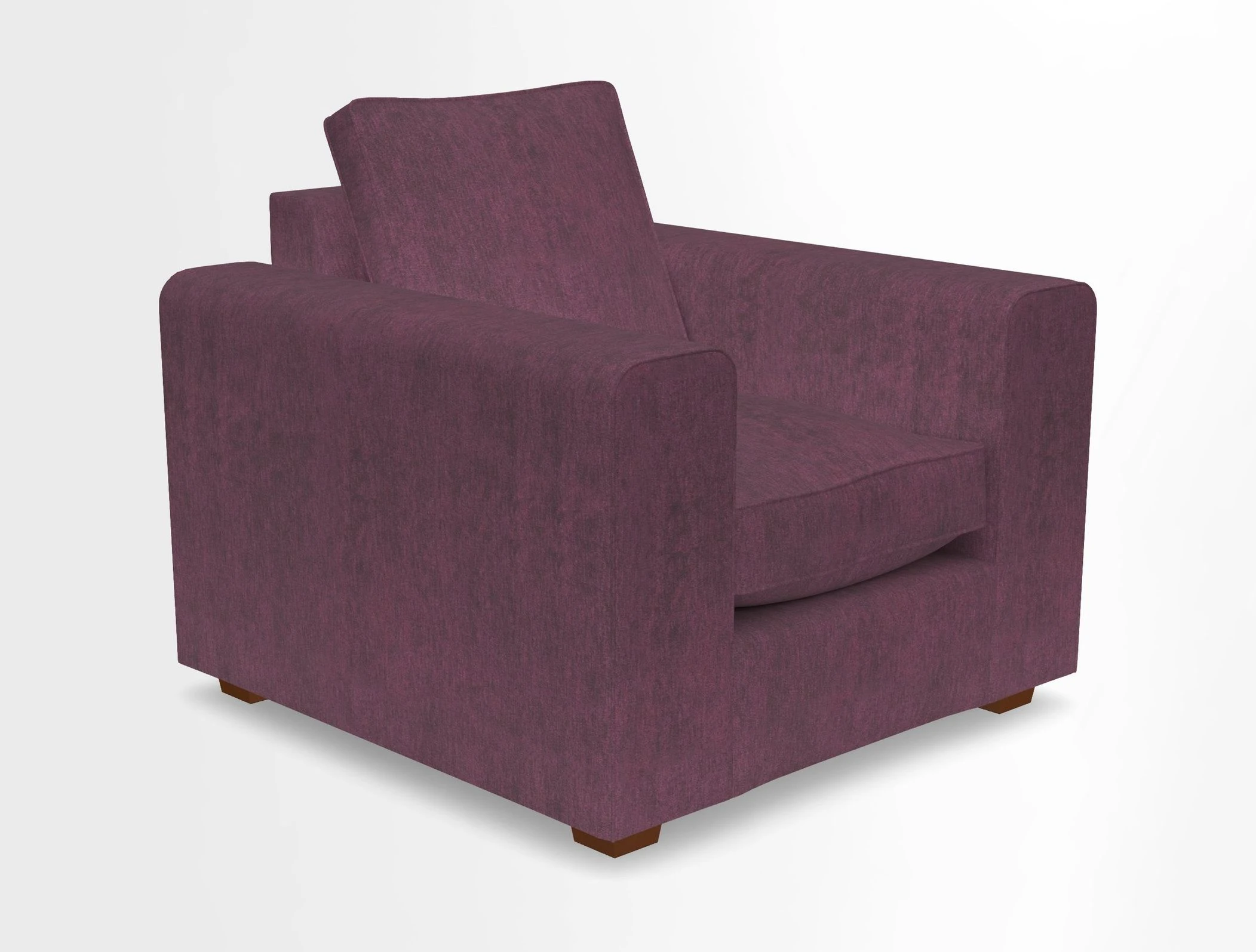 Saxmundham Chair in Two Tone Plain Biscuit