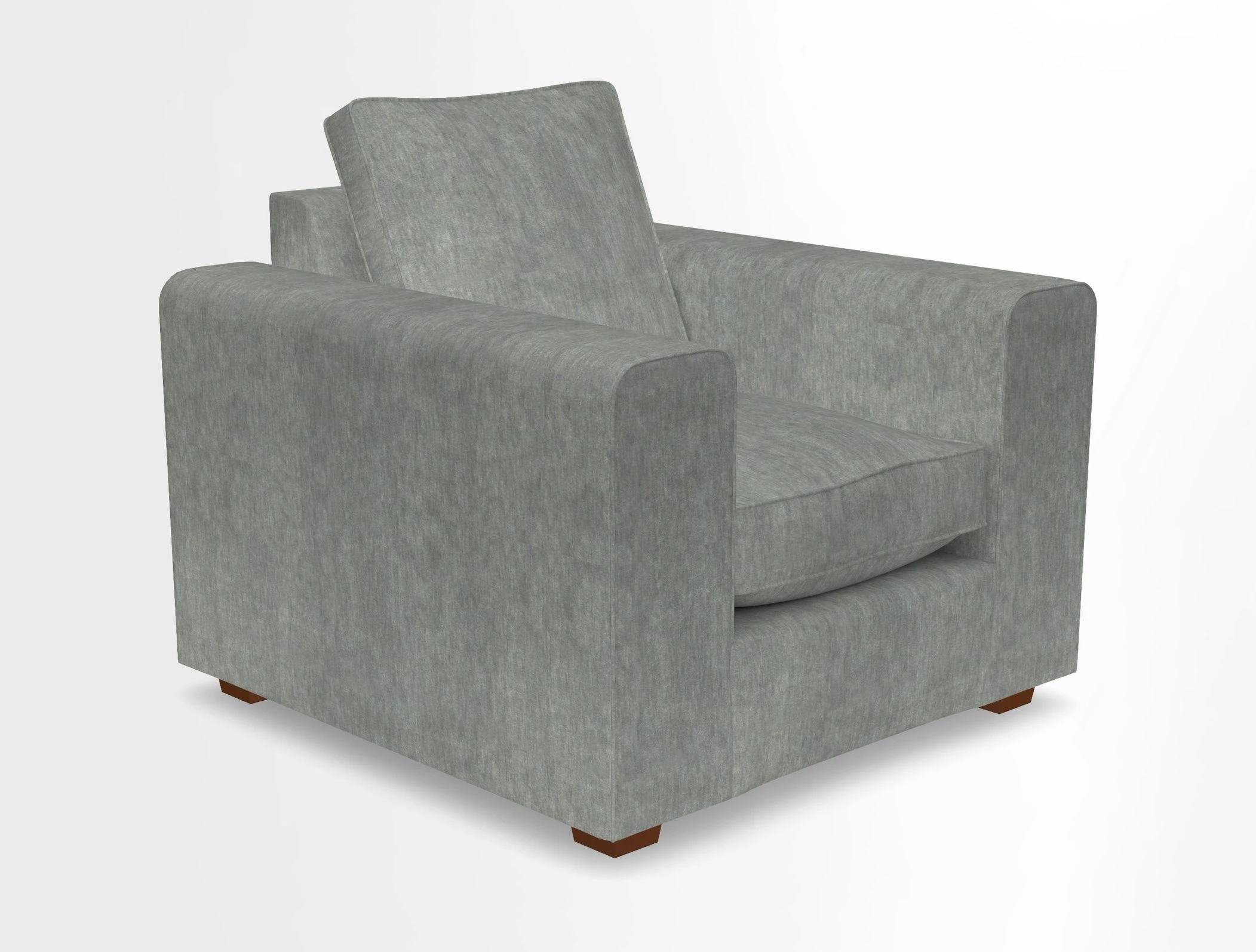 Saxmundham Chair in Two Tone Plain Biscuit