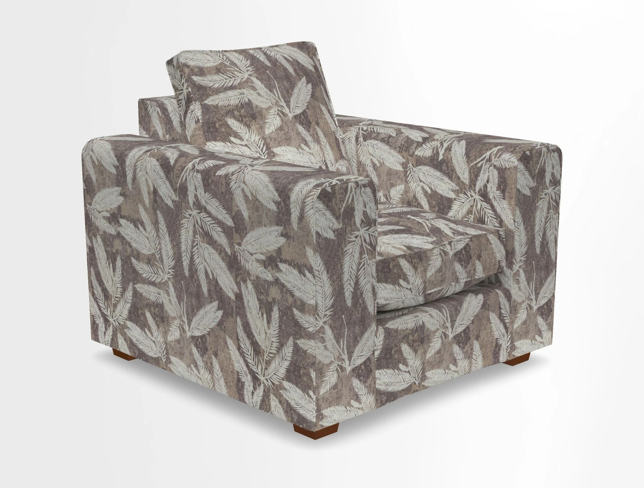 Saxmundham Chair in Two Tone Plain Biscuit