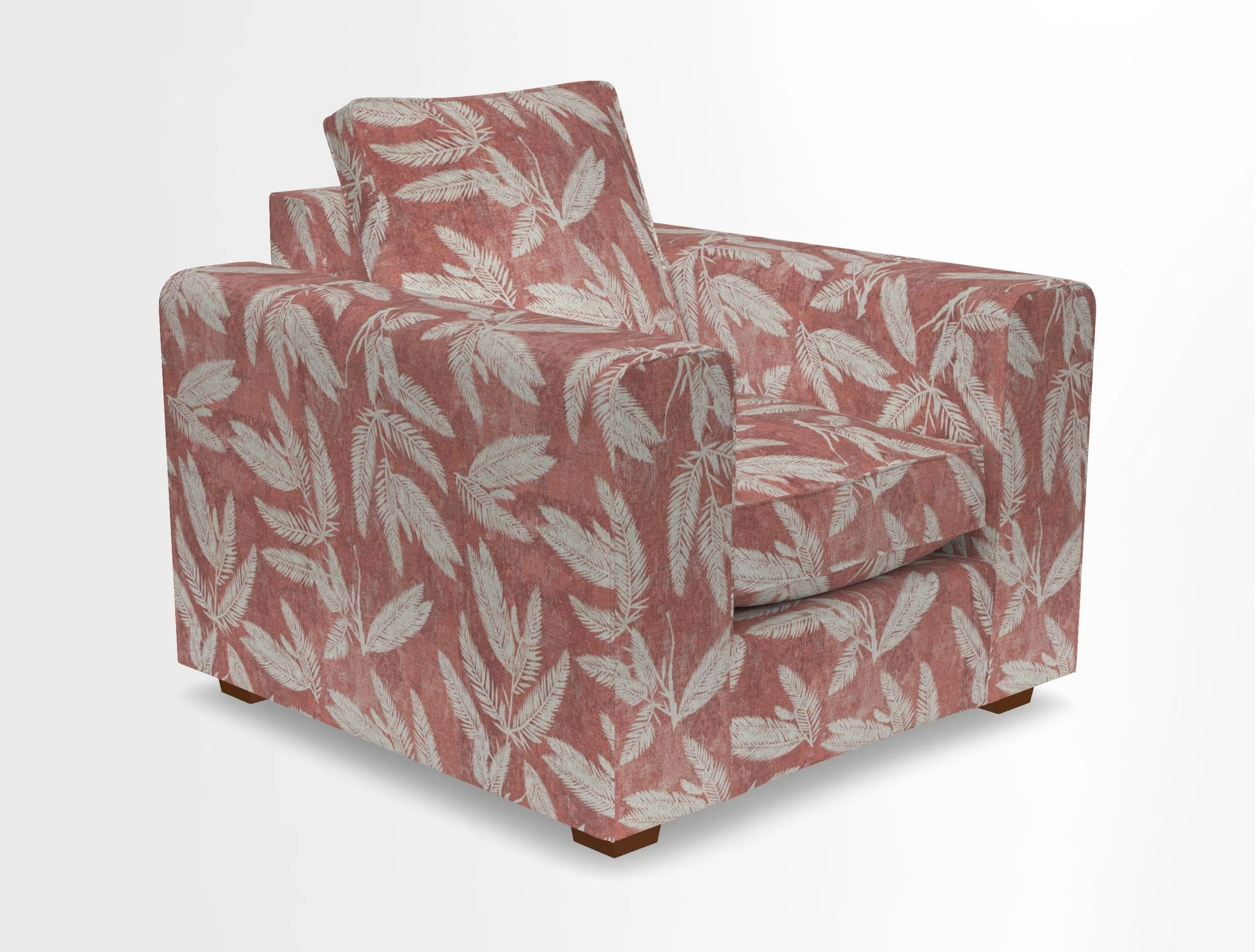 Saxmundham Chair in Two Tone Plain Biscuit