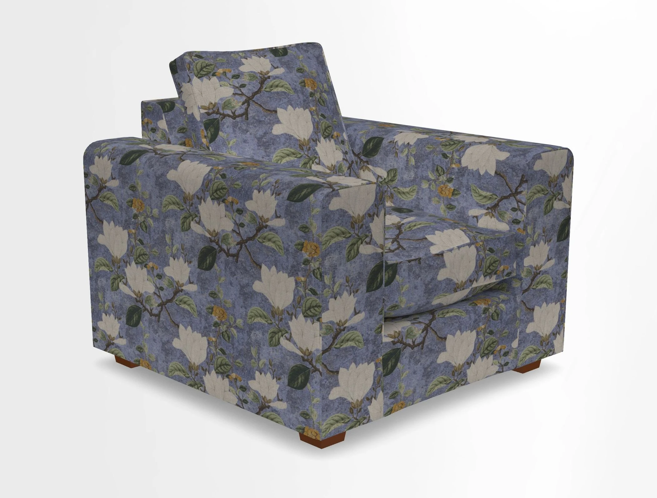 Saxmundham Chair in Two Tone Plain Biscuit