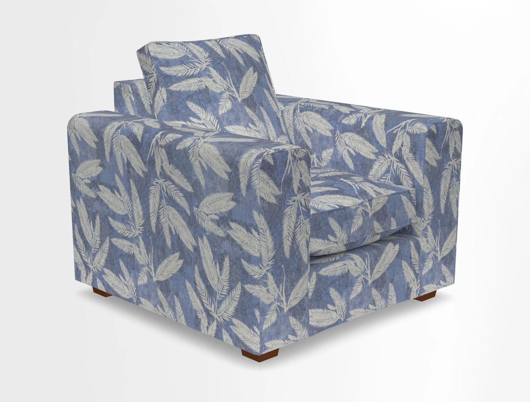 Saxmundham Chair in Two Tone Plain Biscuit