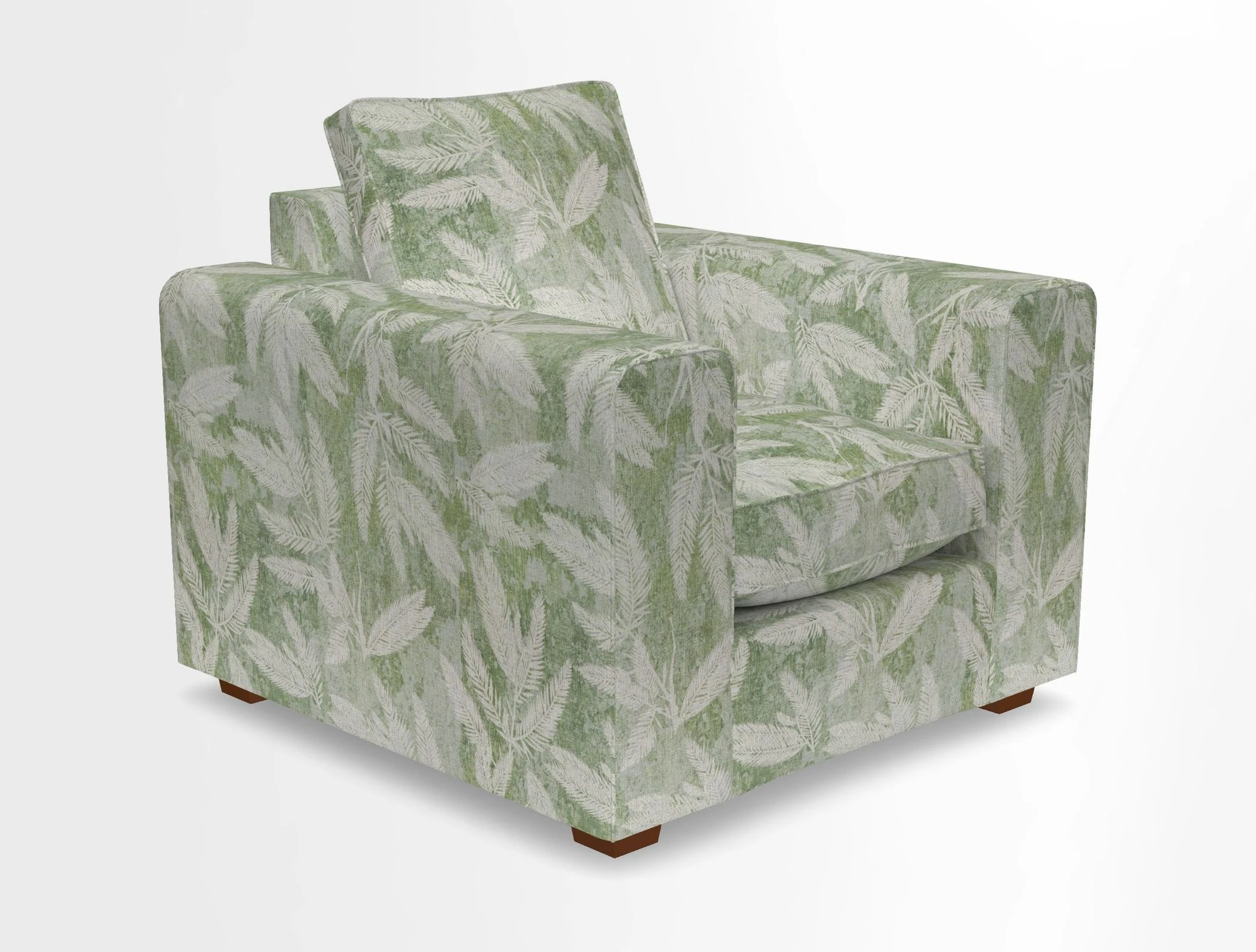 Saxmundham Chair in Two Tone Plain Biscuit