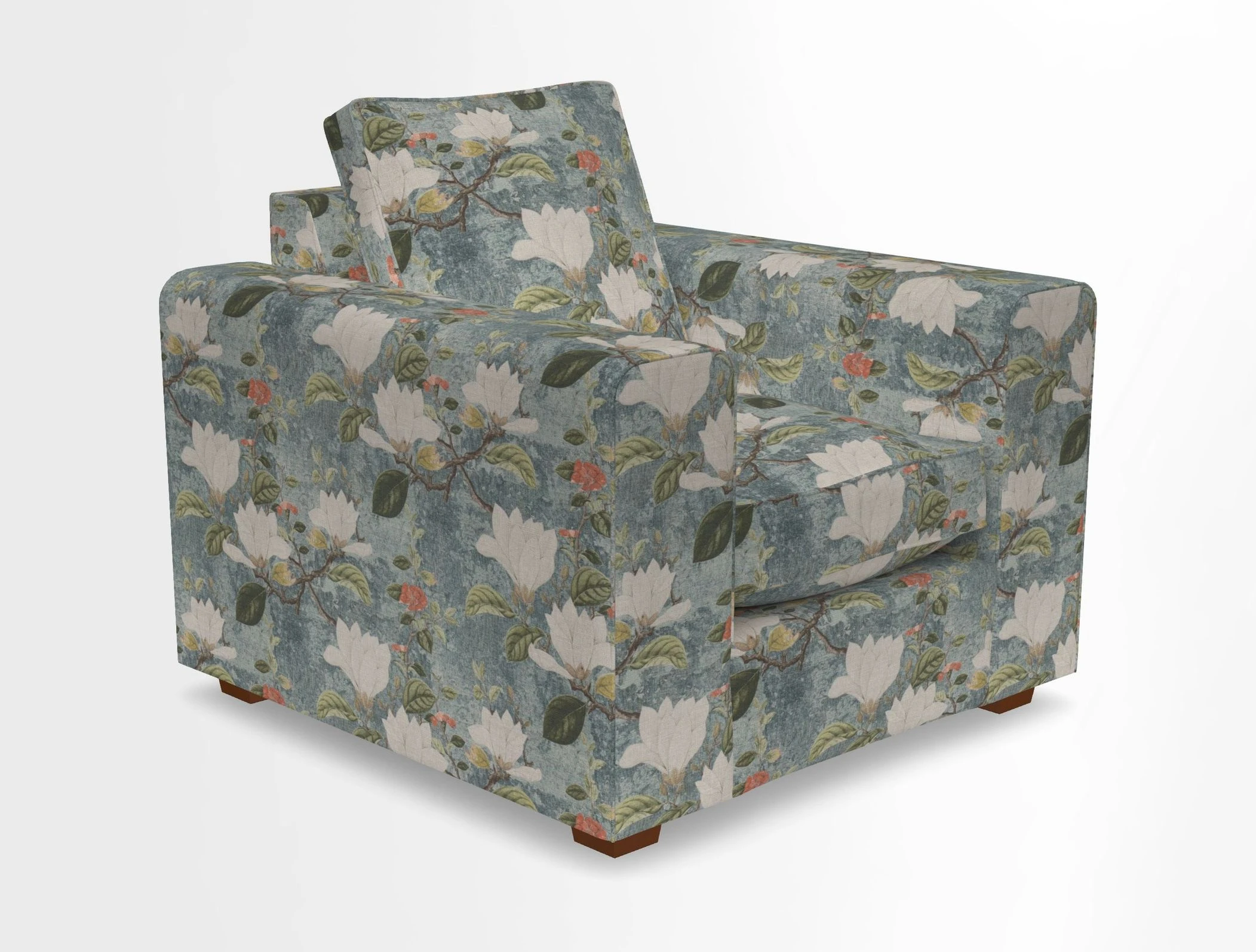 Saxmundham Chair in Two Tone Plain Biscuit