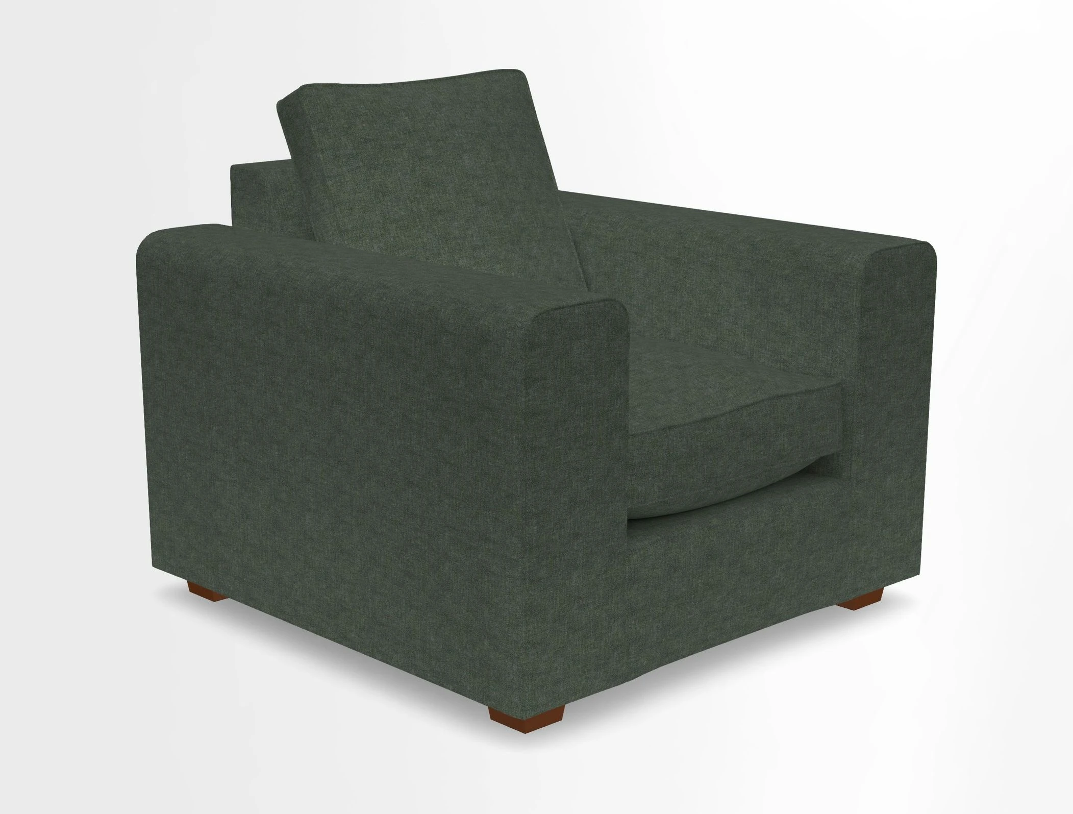 Saxmundham Chair in Two Tone Plain Biscuit