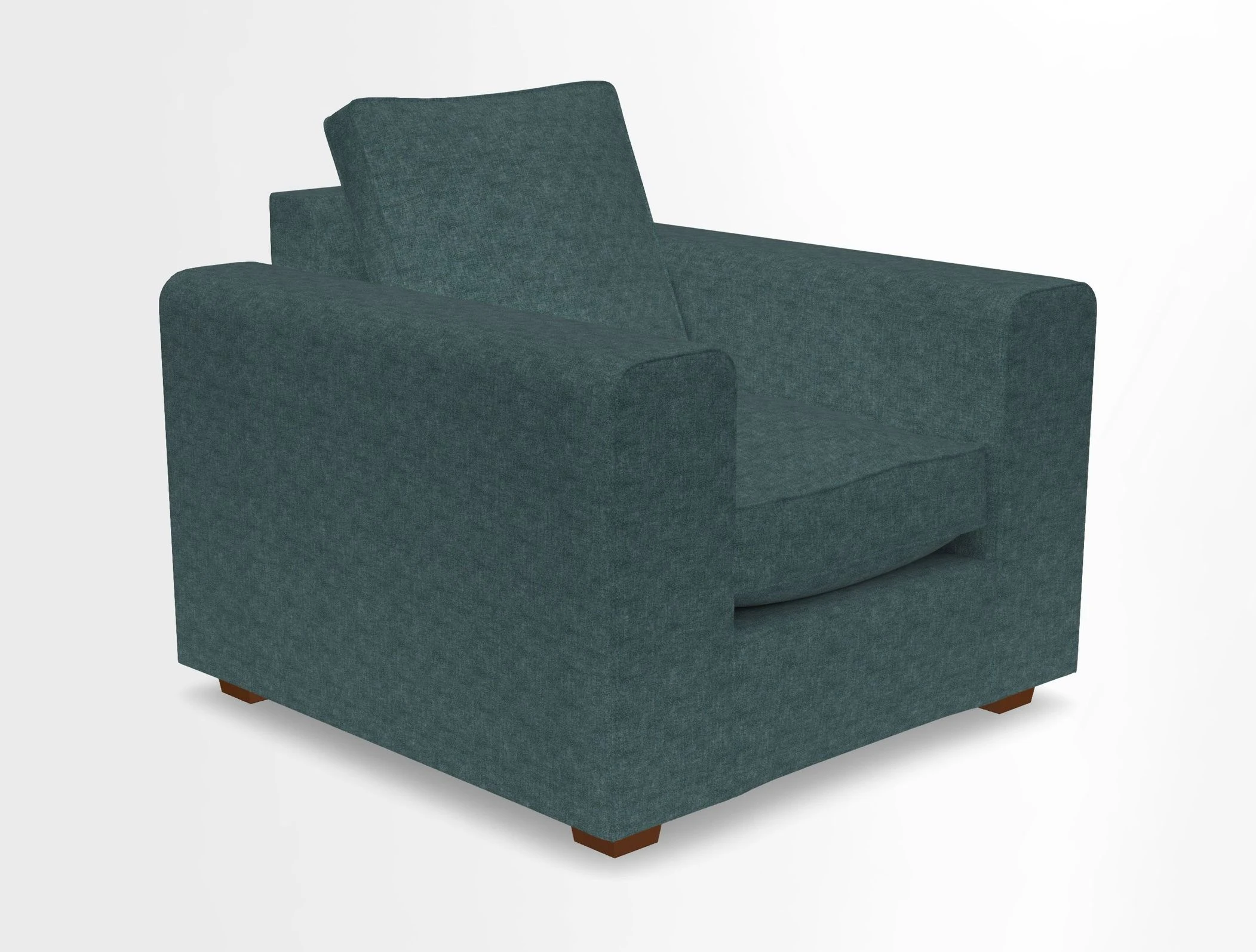 Saxmundham Chair in Two Tone Plain Biscuit