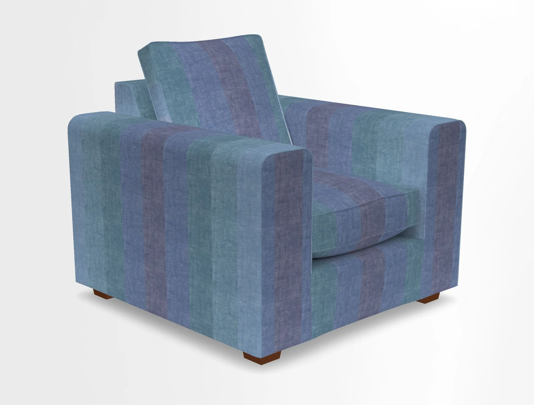 Saxmundham Chair in Two Tone Plain Biscuit