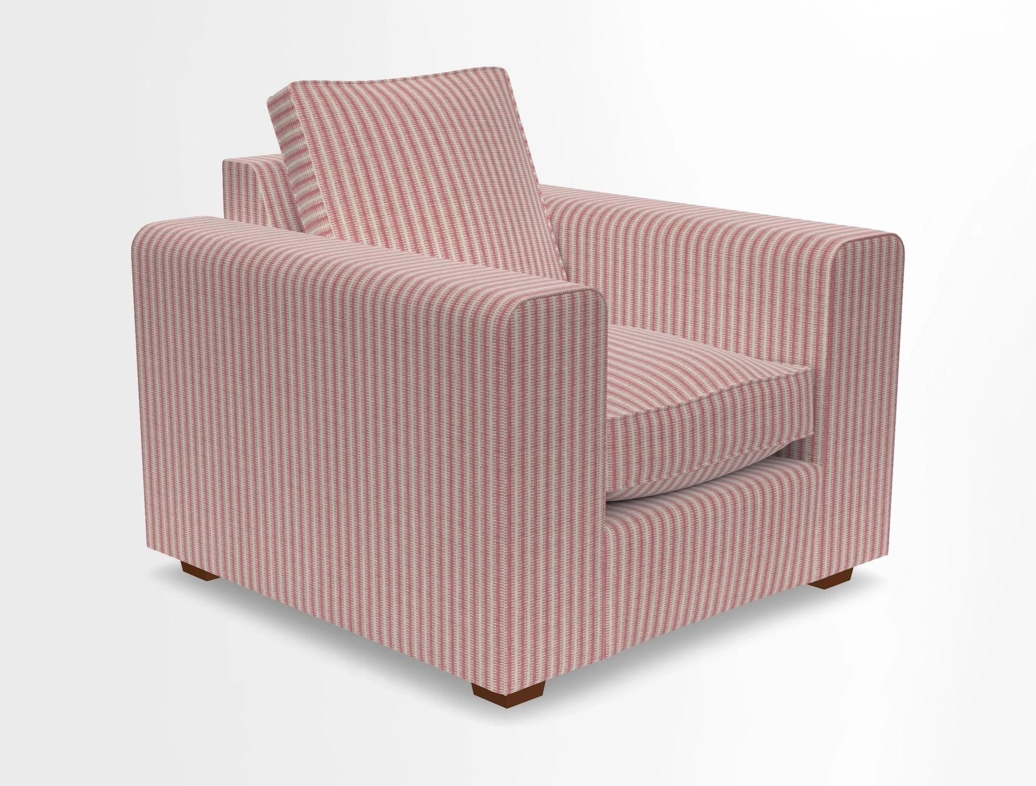 Saxmundham Chair in Two Tone Plain Biscuit