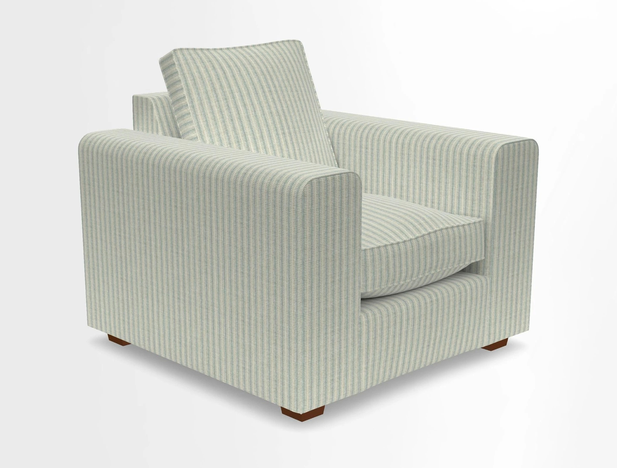 Saxmundham Chair in Two Tone Plain Biscuit