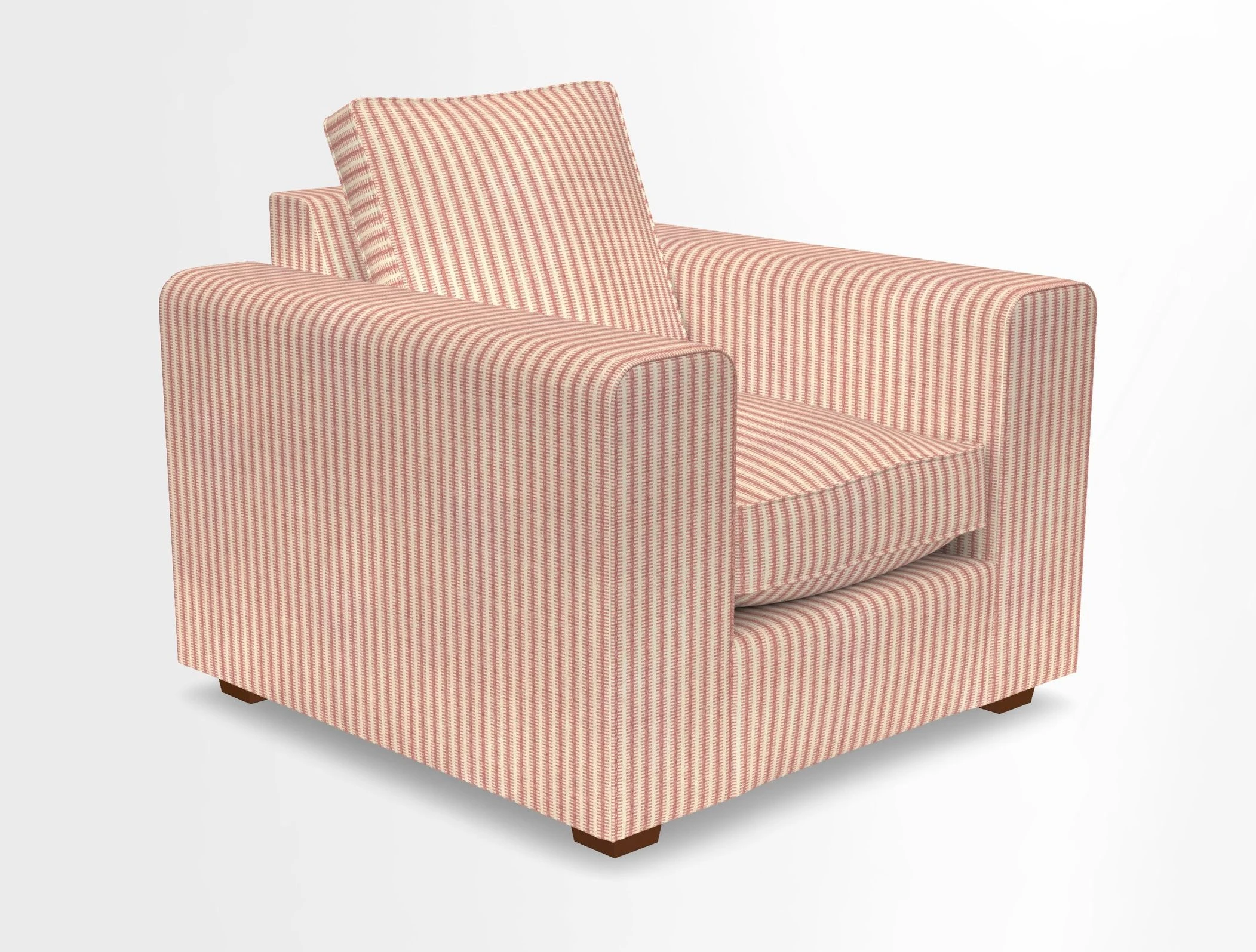 Saxmundham Chair in Two Tone Plain Biscuit