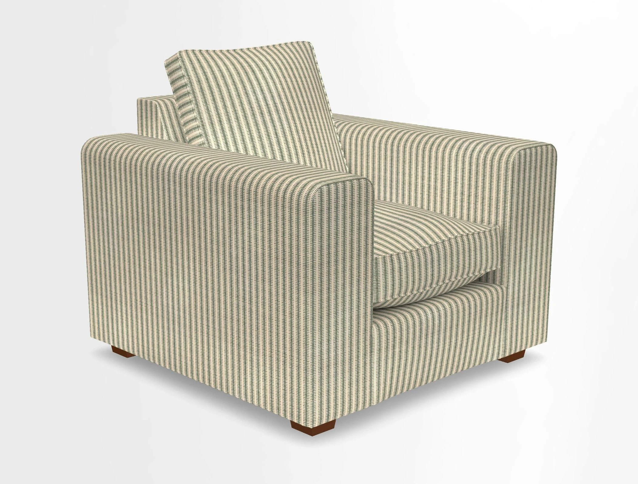 Saxmundham Chair in Two Tone Plain Biscuit