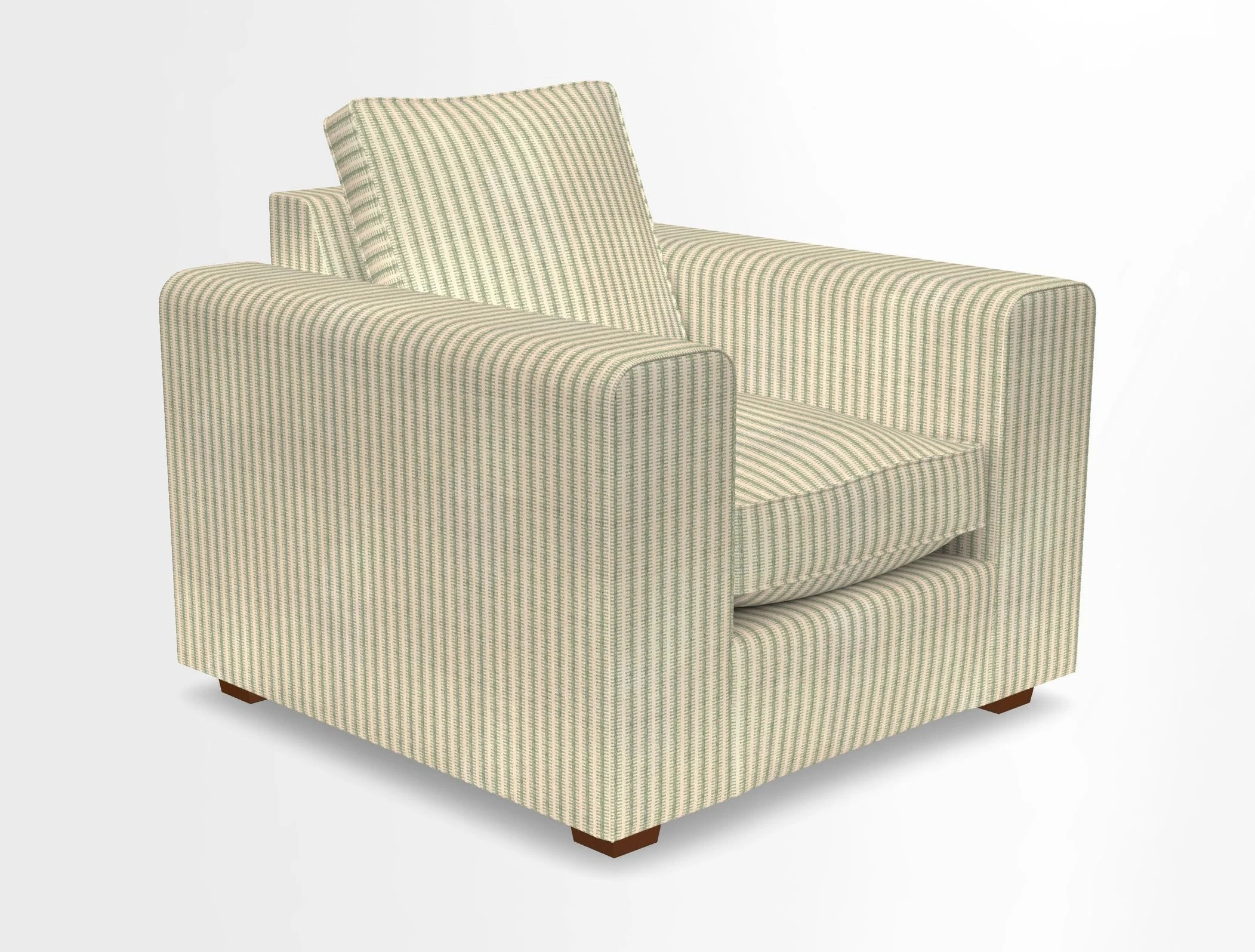 Saxmundham Chair in Two Tone Plain Biscuit
