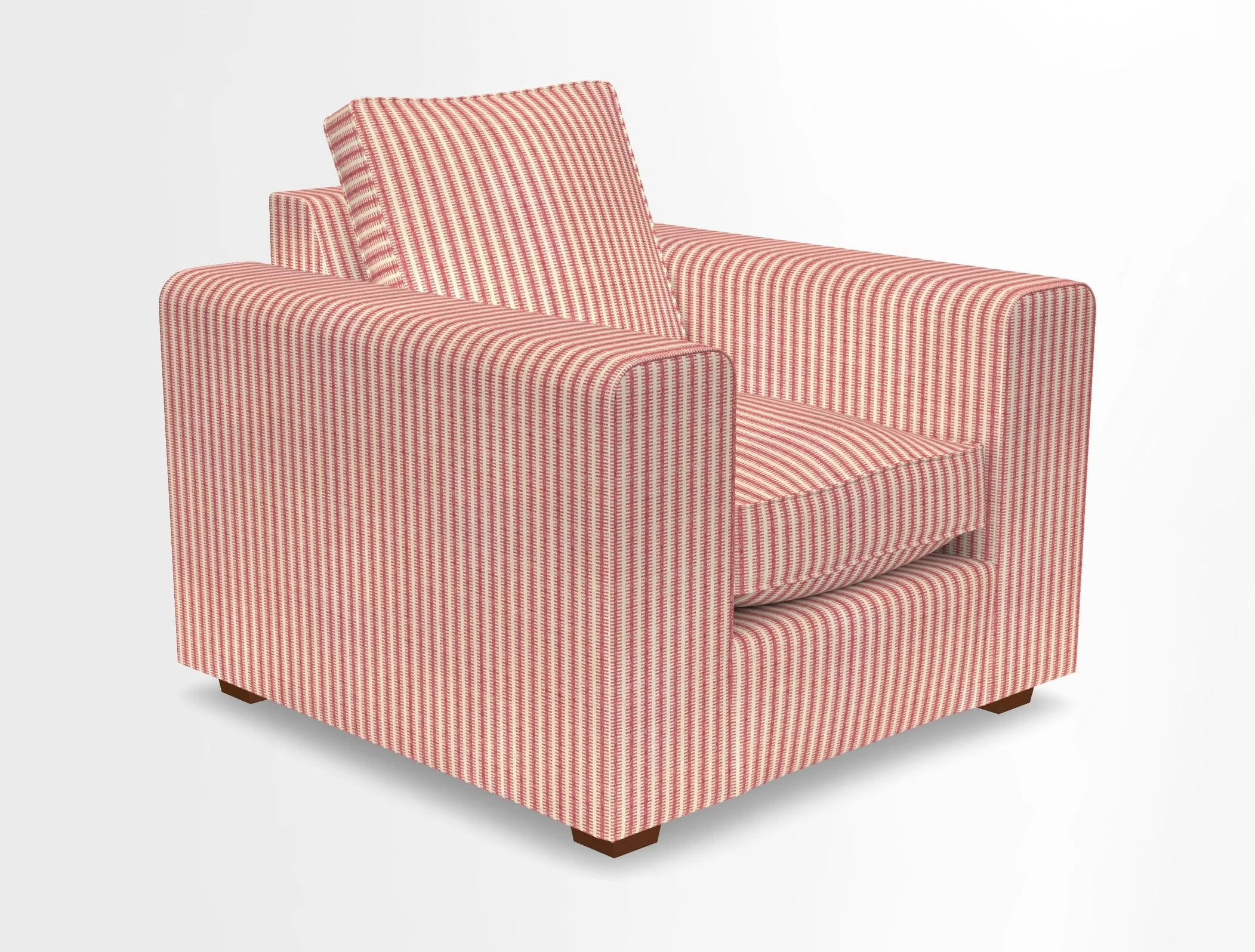 Saxmundham Chair in Two Tone Plain Biscuit
