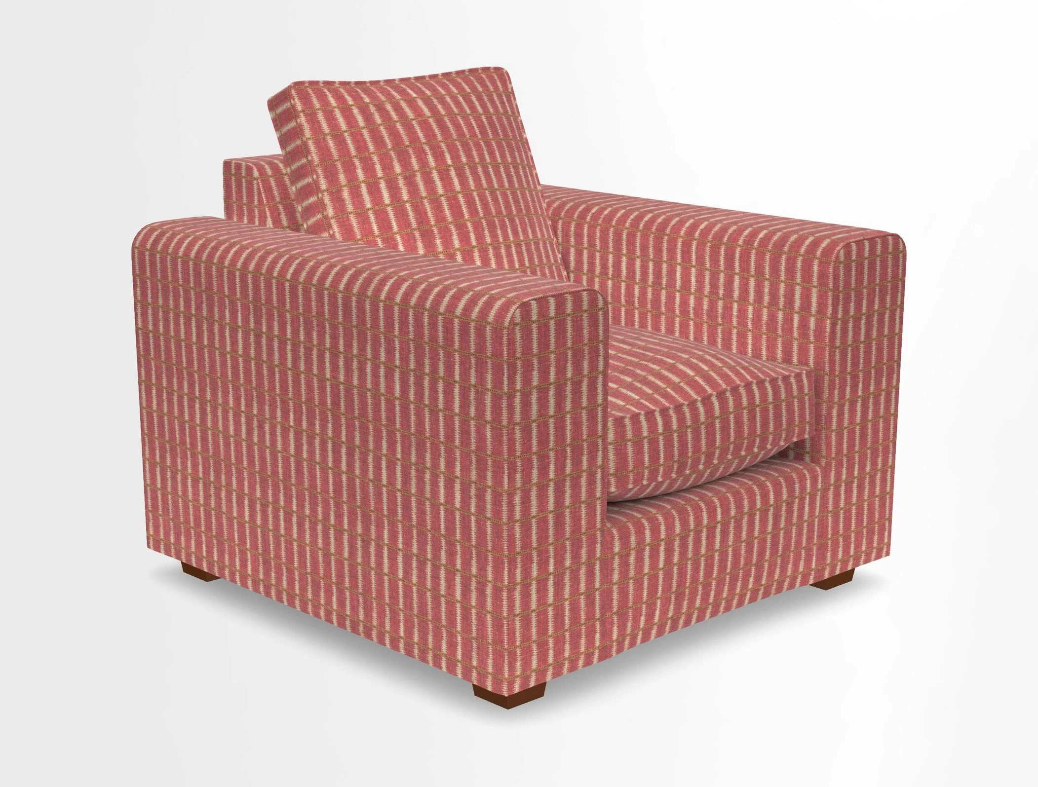 Saxmundham Chair in Two Tone Plain Biscuit