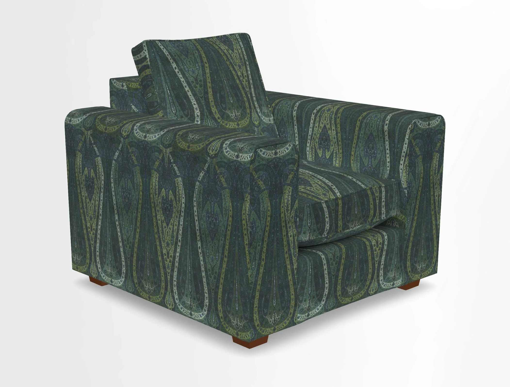 Saxmundham Chair in Two Tone Plain Biscuit